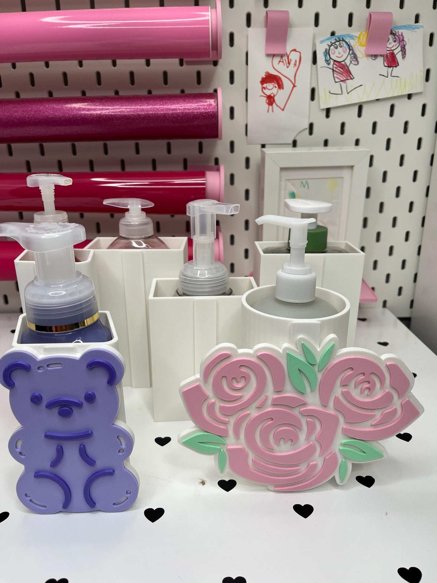 Interchangeable Soap Holder Base for Bath & Body Works Chunky and Skinny Bottles | STL and 3MF Digital Files
