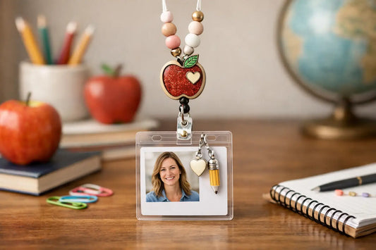 Personalized Badge Holder for Teachers That Feels Special