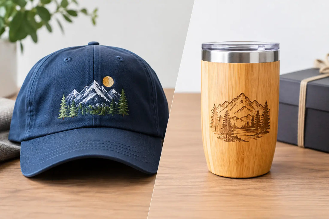 Embroidered Gifts Versus Engraved Gifts