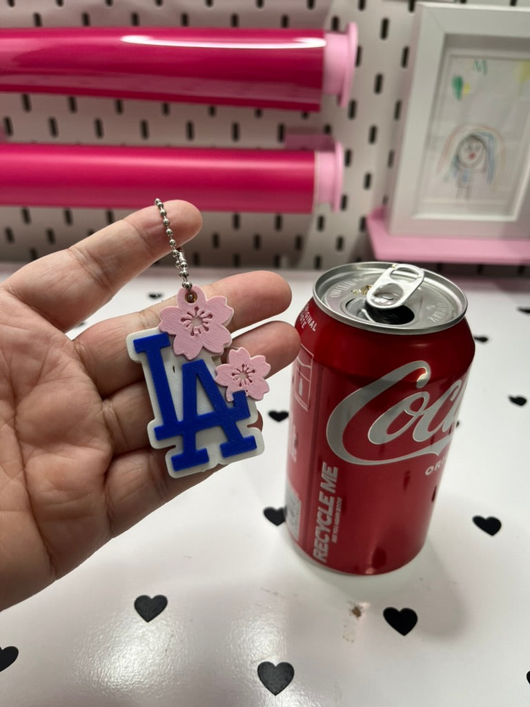 LA Cherry Blossom Keychain Can Opener & Drink Cover 3MF File | 3-in-1 Tool | 3D Print File | Digital Download (Copy) (Copy) (Copy)