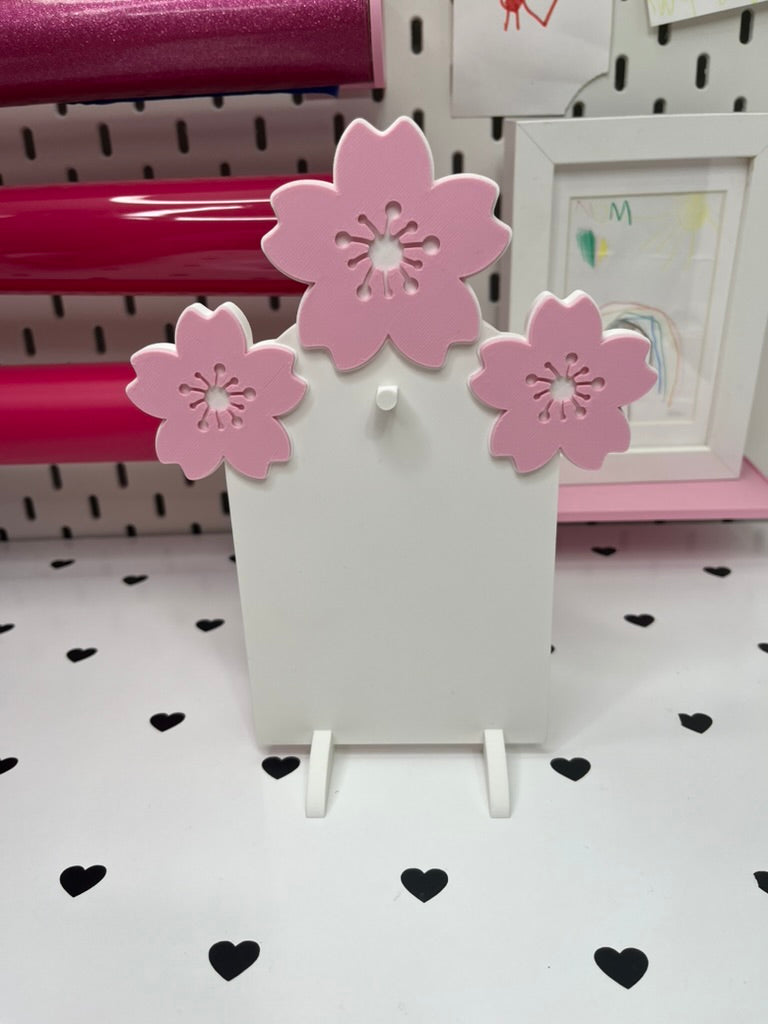 Cherry Blossom Key Display Stand – 3MF Files | Digital Download Key Display Stand