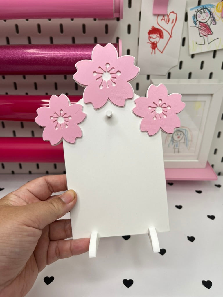Cherry Blossom Key Display Stand – 3MF Files | Digital Download Key Display Stand