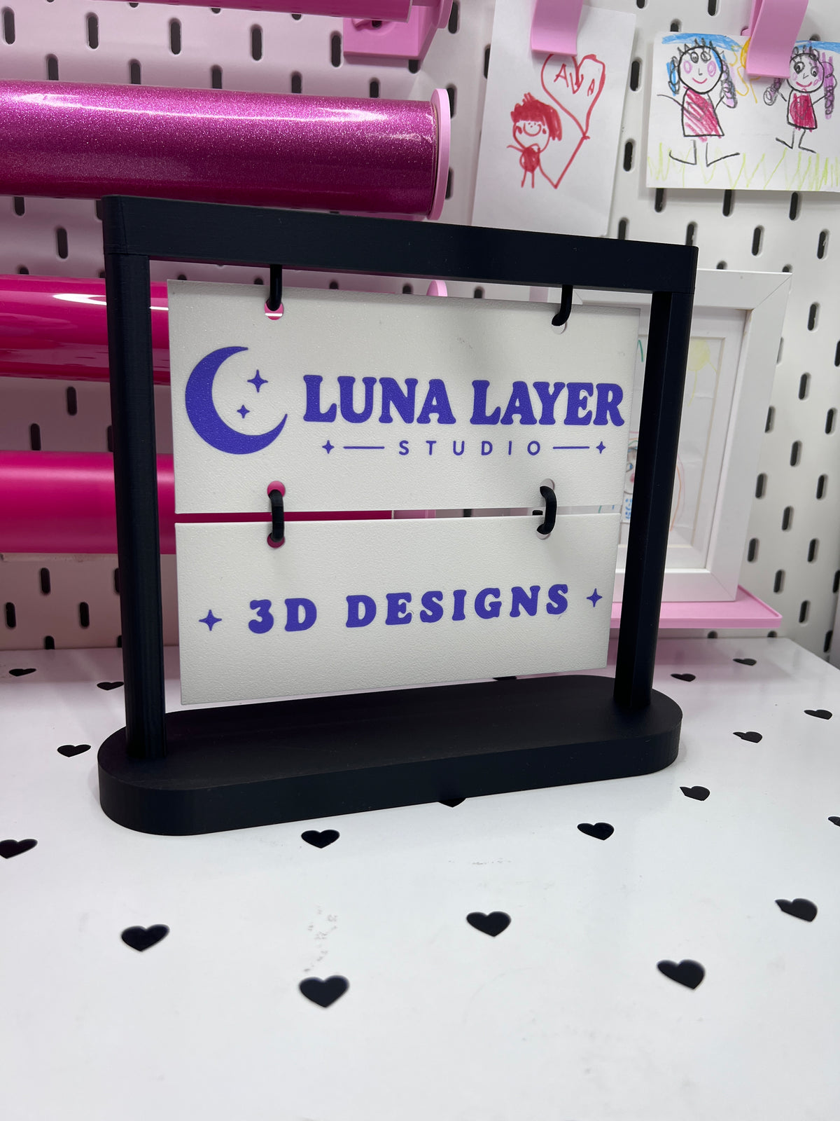 3D Digital File – Tabletop Display Stand | 3MF Files Only