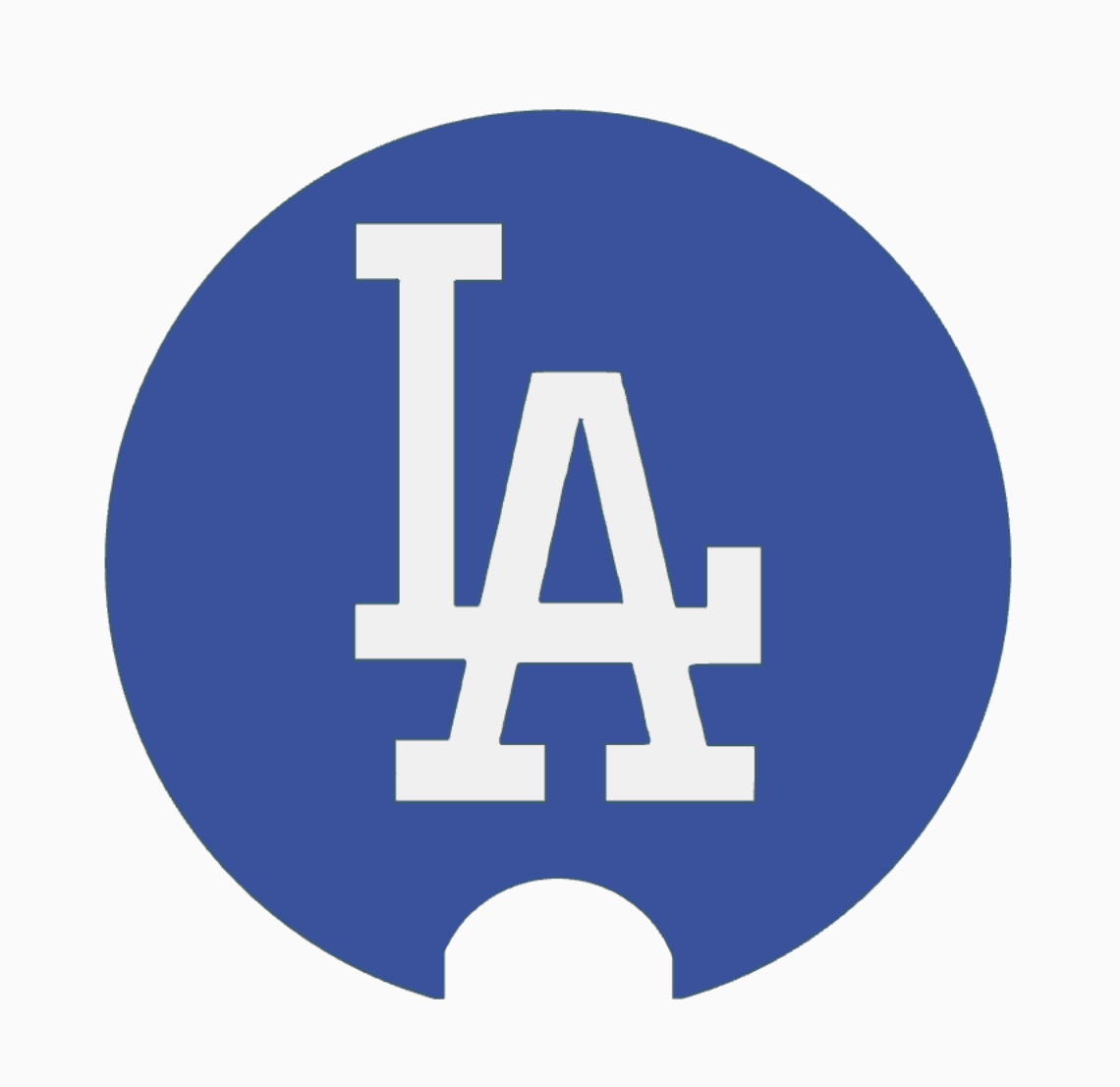Set of x4 LA Baseball-Inspired Credit Card Pay Wand | 3D Print File | 3MF Digital Download | Tap to Pay Holder