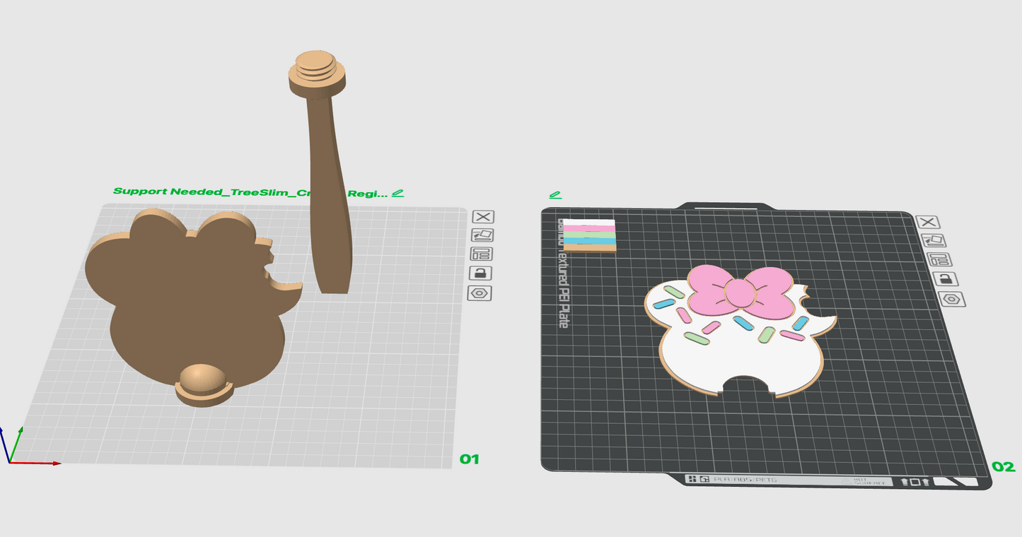 MM Bitten Ice Cream Pay Wand 3MF File | Ready-to-Print Payment Wand Digital Download