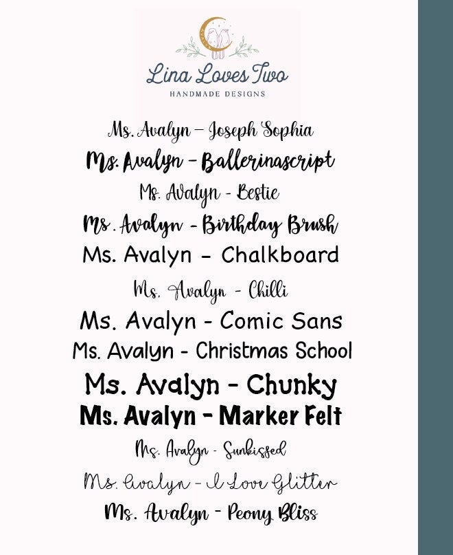 Teacher Pencil Name Plate | Personalized Gifts | Classroom Decor | Name Plate for Teachers | Unique Teacher Appreciation Gift by Lina Loves Two, handmade in Los Angeles CA