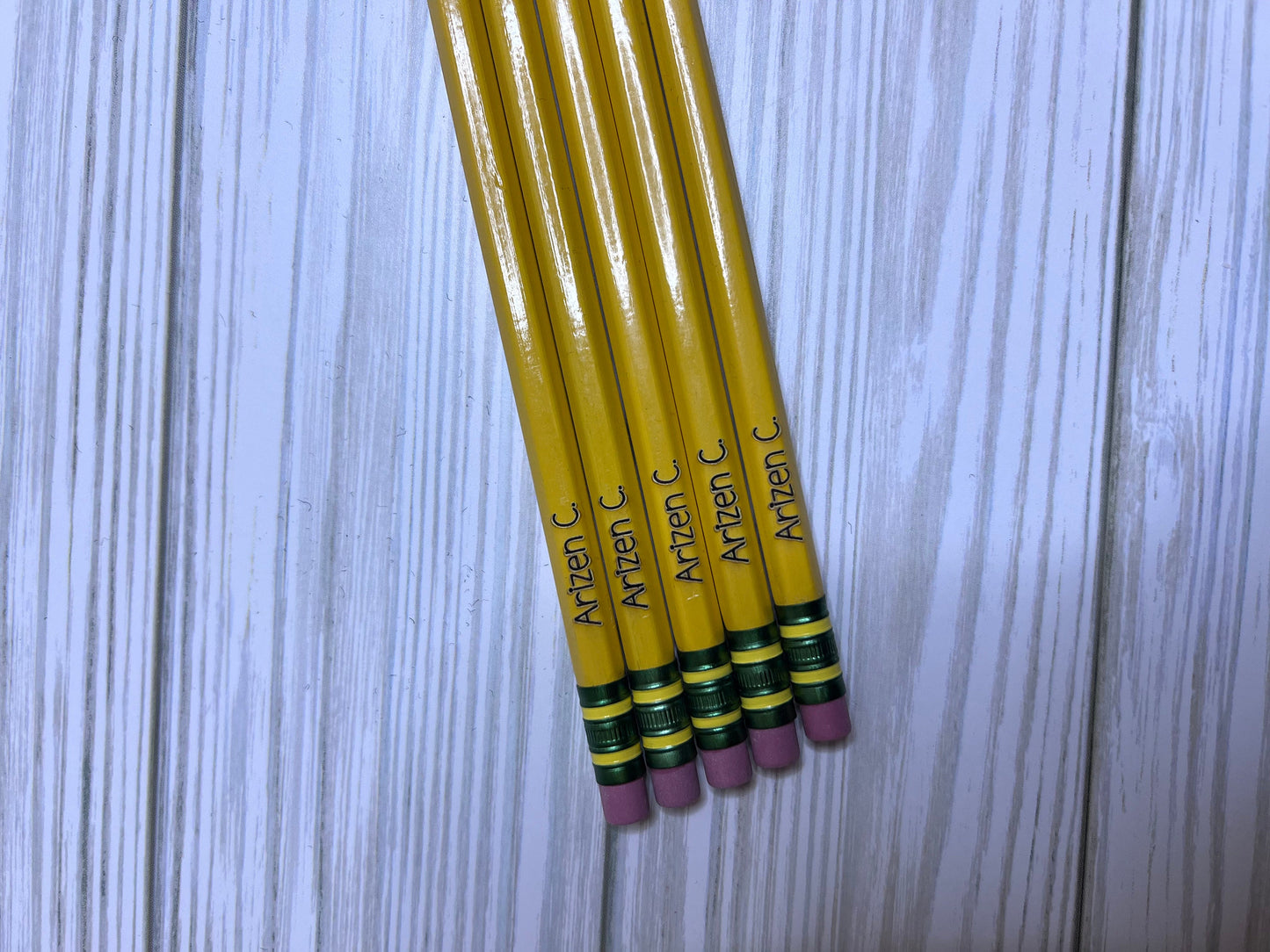 Personalized Ticonderoga Pencils: Engraved School Supplies (Set of 10)