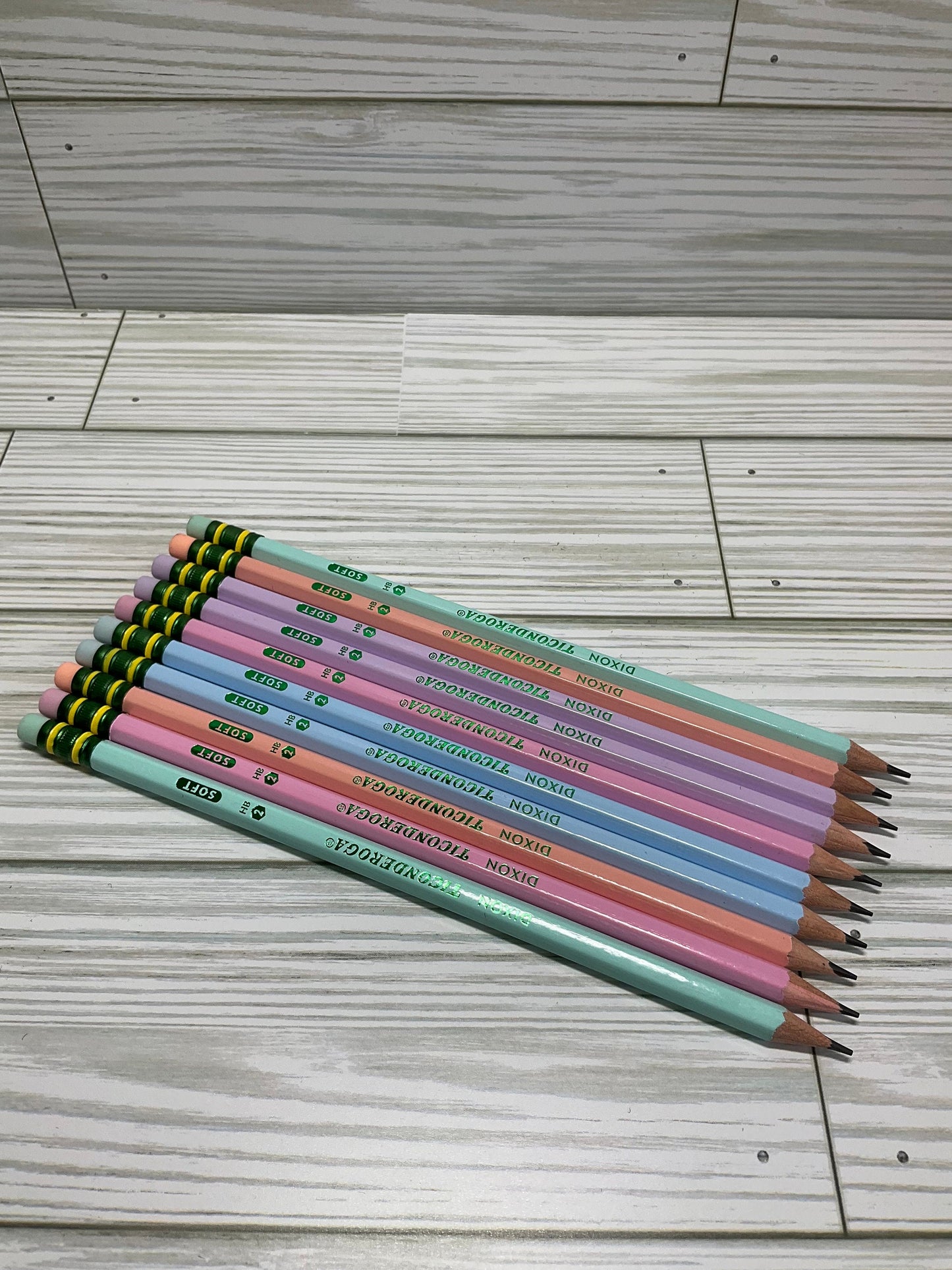 Personalized Ticonderoga Pencils: Engraved School Supplies (Set of 10)