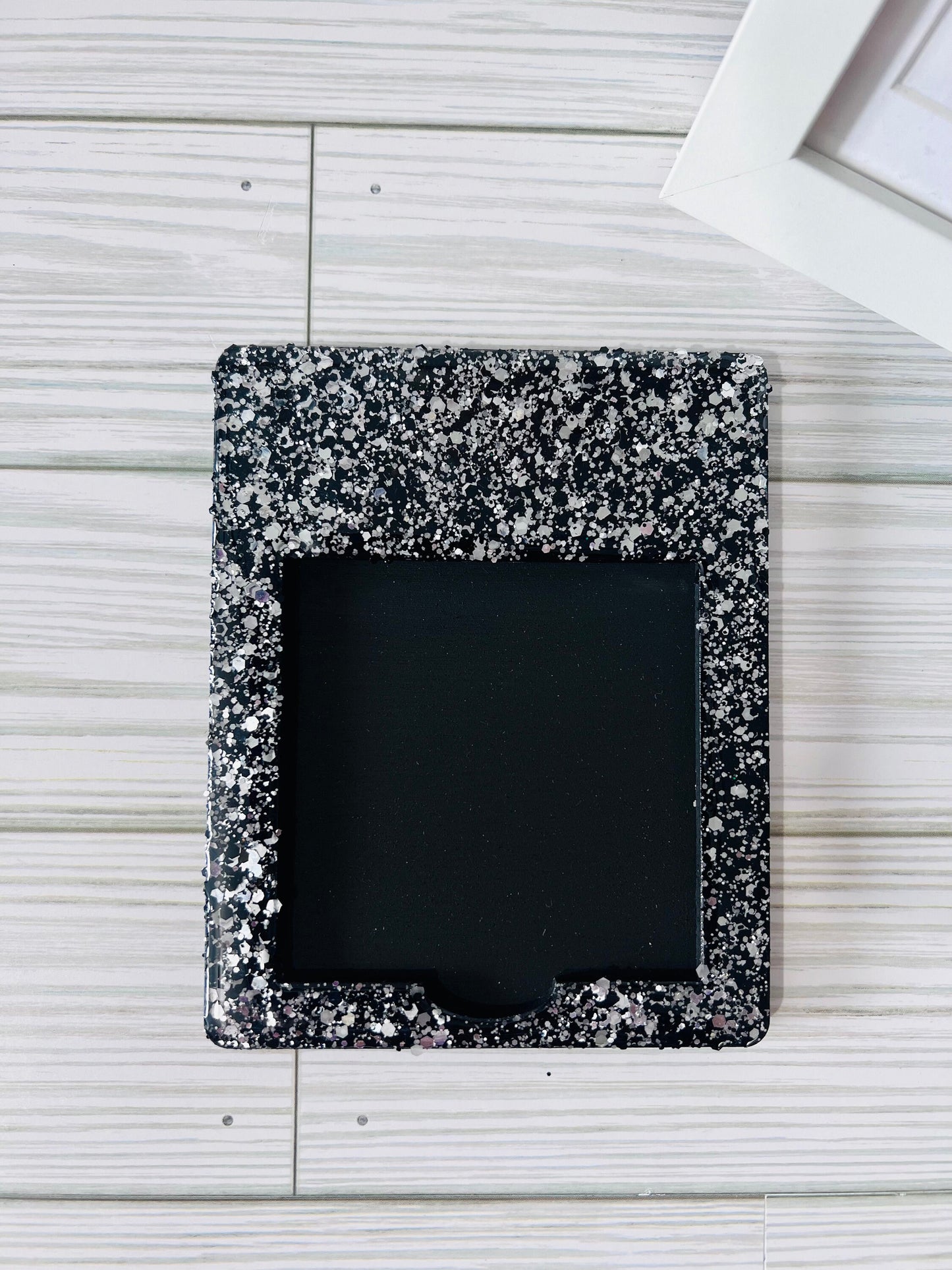 Composition Book Post-it Note Holder – Black Acrylic Blank for Teachers & Crafters by Lina Loves Two, handmade in Los Angeles CA