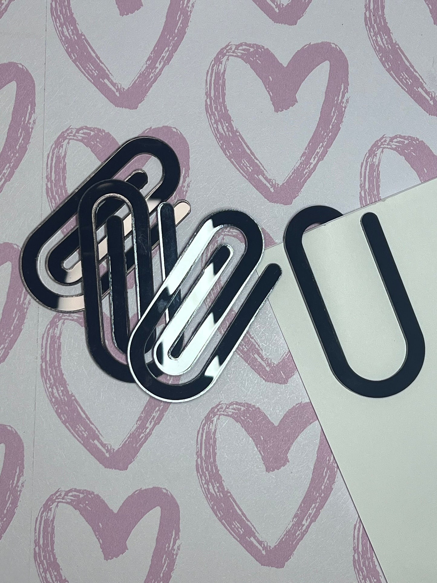 Jumbo Paperclip SVG Template Digital File for Laser and Vinyl Cut File