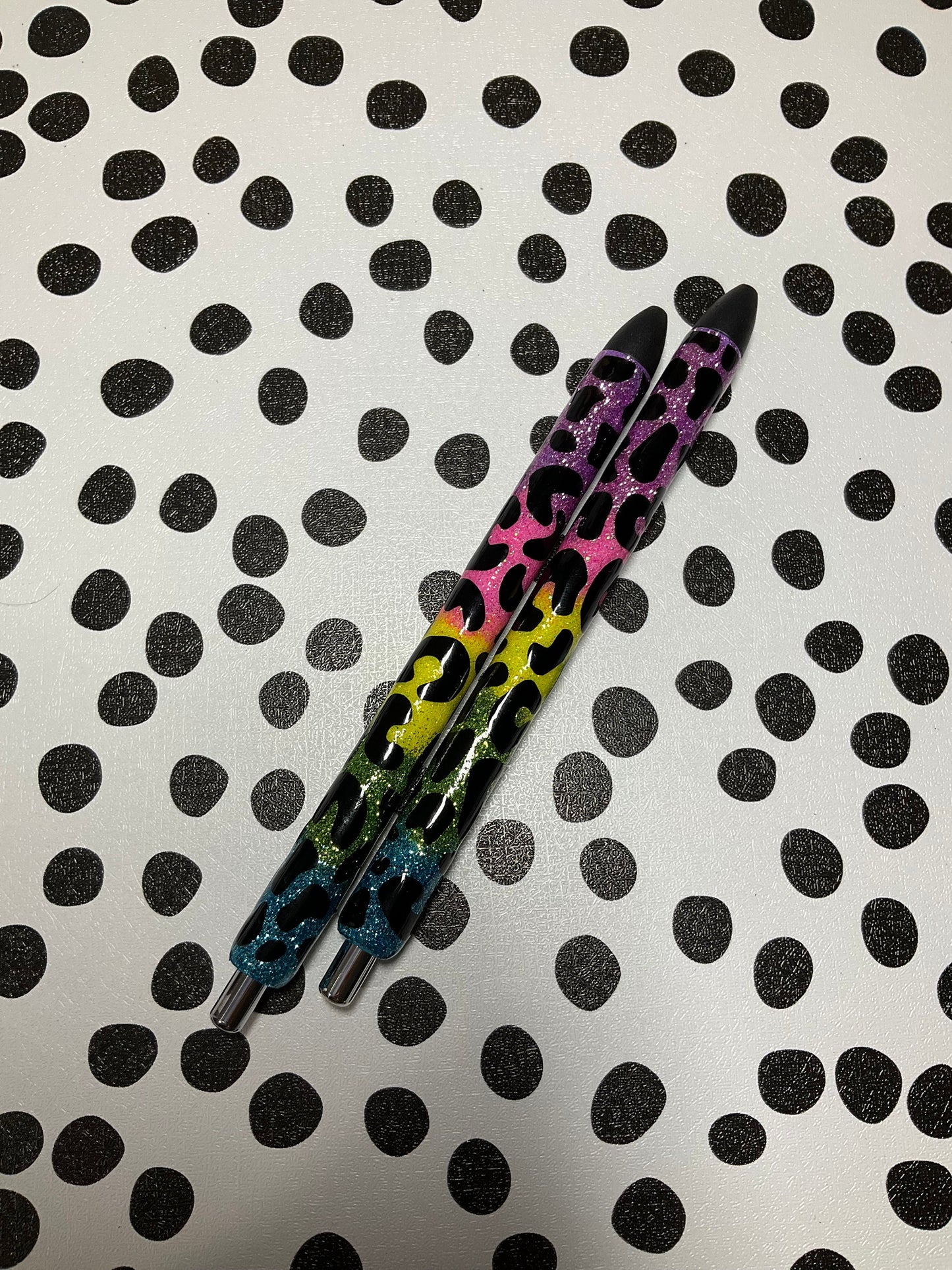 x3 Glitter Color Personalized Pens | Unique Teacher Gifts | Custom Teacher Appreciation Gift | Grading Pens by Lina Loves Two, handmade in Los Angeles CA