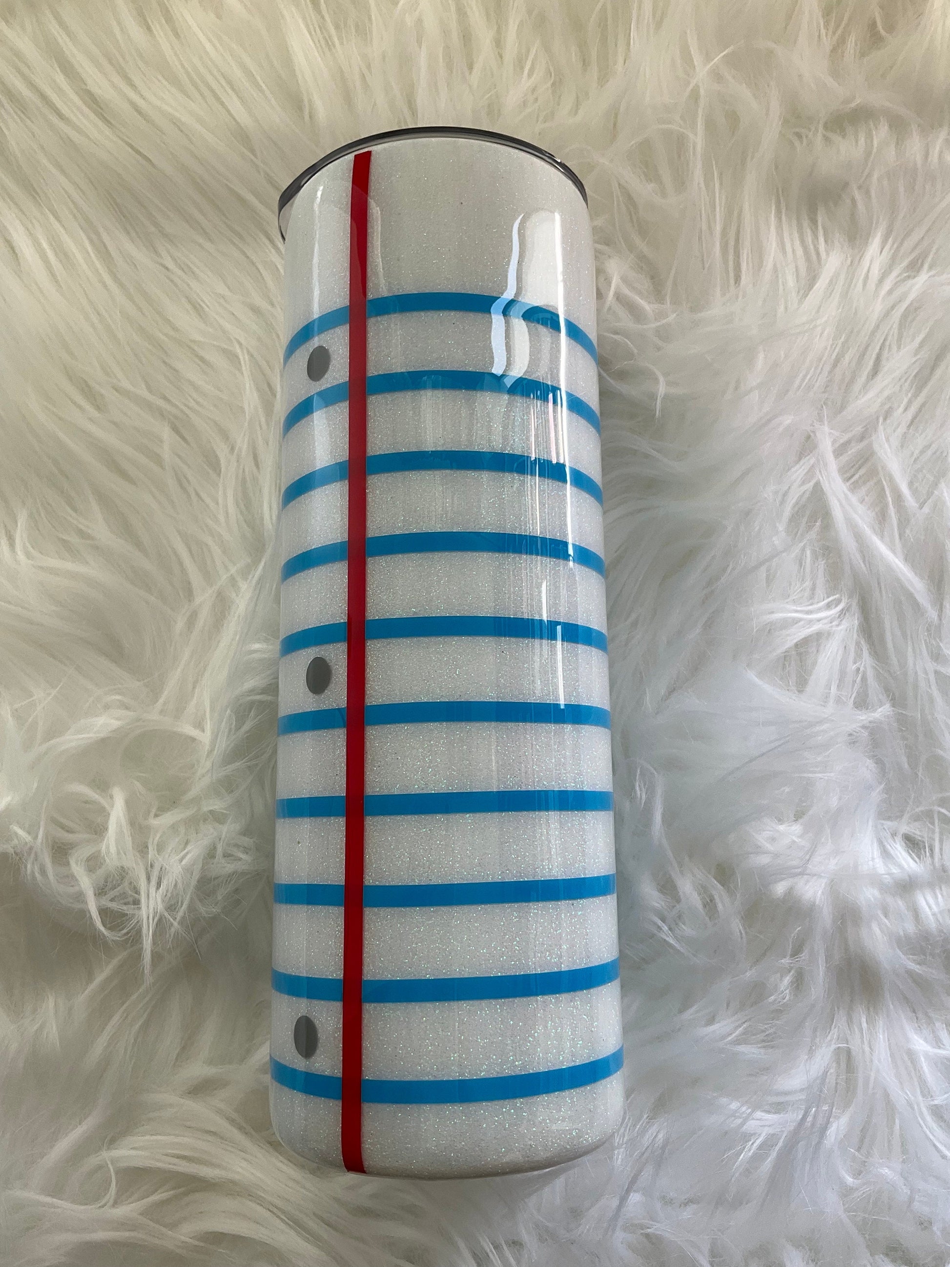 Teacher Tumbler: Stainless Steel Pencil & Notebook Design (20 oz)