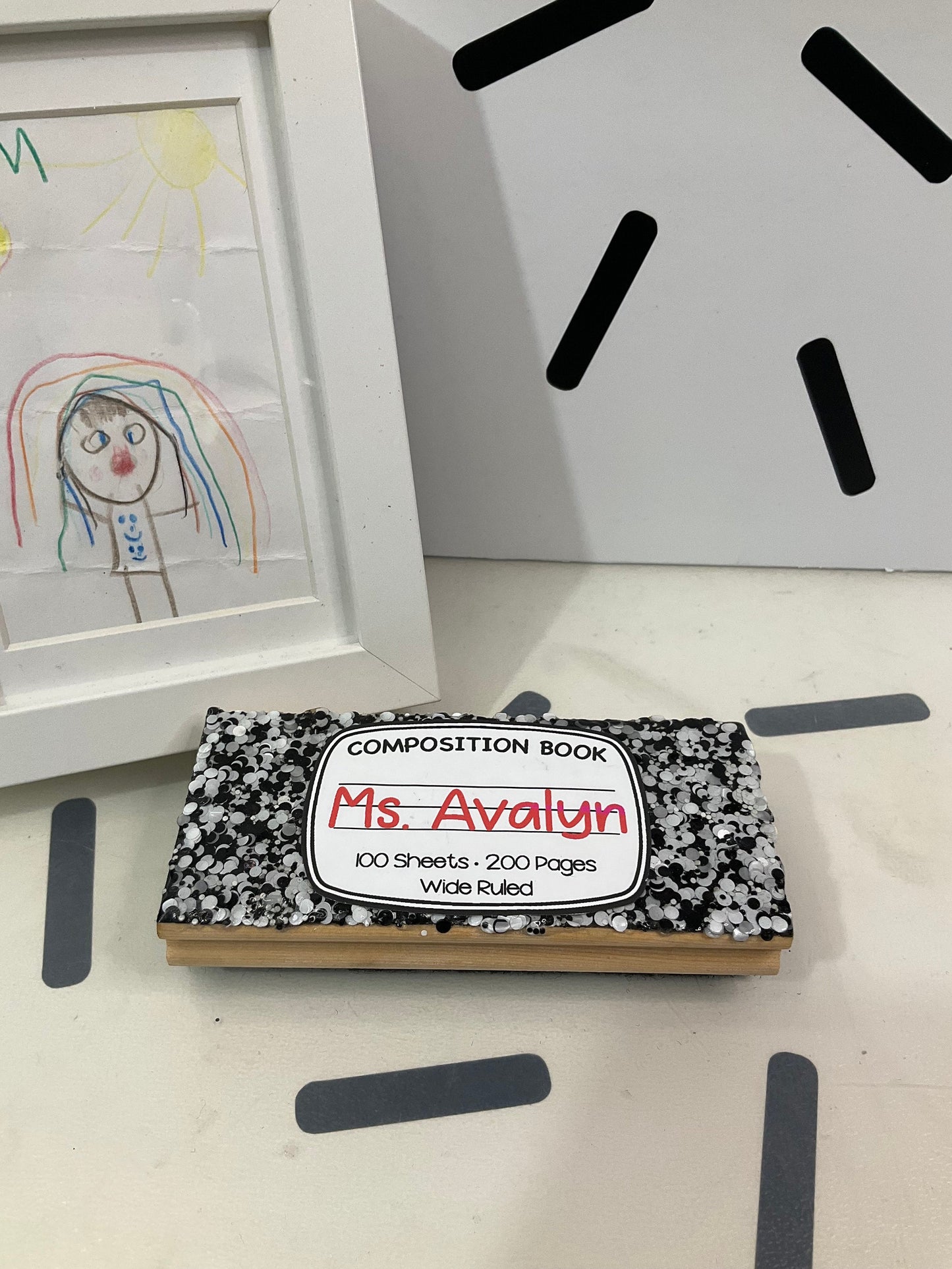 Personalized Board Eraser | Pencil Eraser | Glitter Eraser | Customized Eraser | Crayon Eraser | Teacher Epoxy Resin Eraser Board
