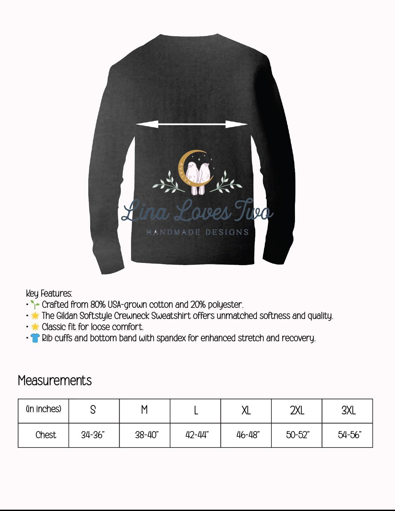 Embroidered Mama Crewneck with Kids Names on Sleeve | Personalized Mama Sweatshirt | Mama Shirt | Gift for Mom | Mother's Day or Wife Gift