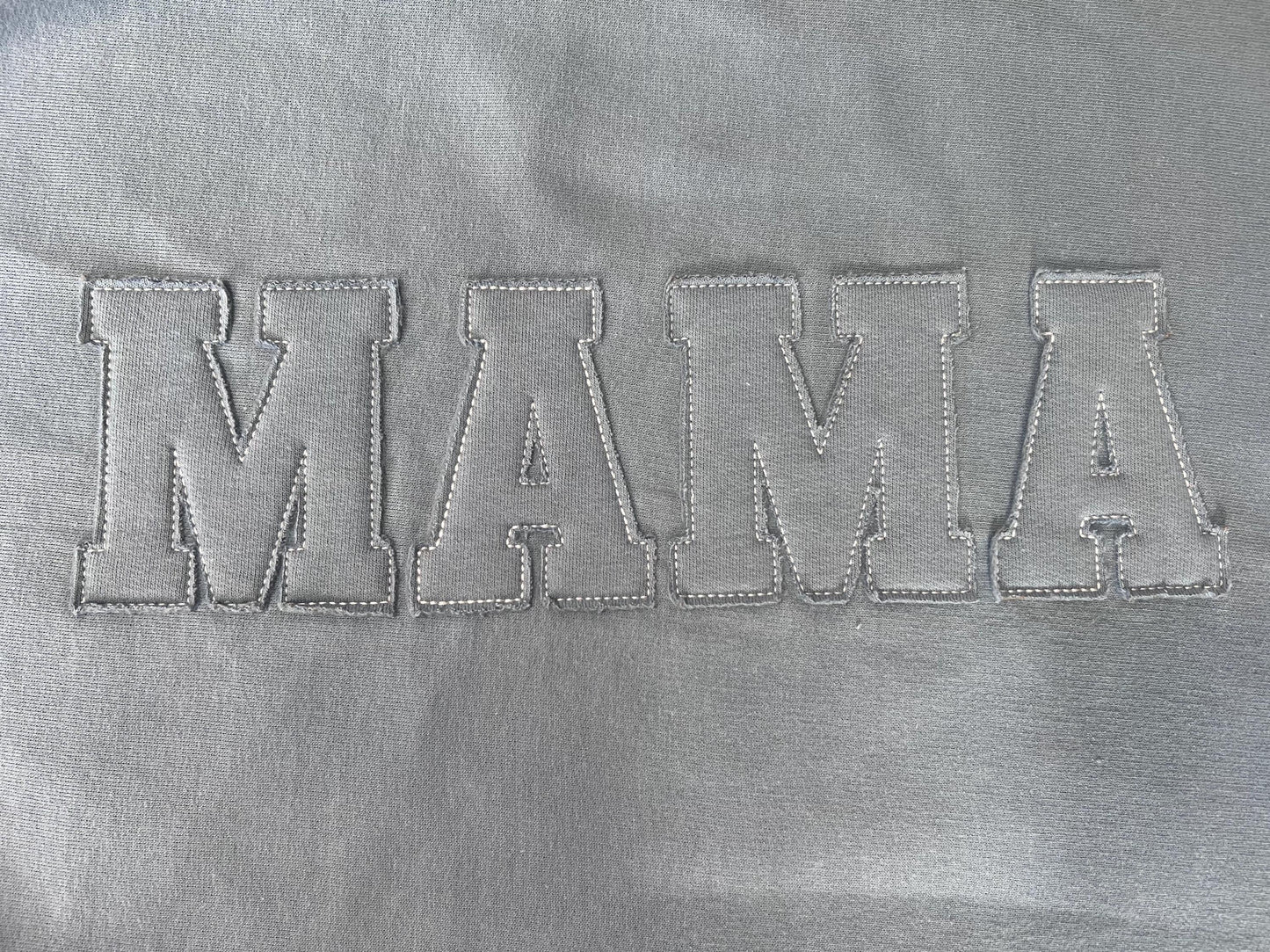 Embroidered Mama Crewneck with Kids Names on Sleeve | Personalized Mama Sweatshirt | Mama Shirt | Gift for Mom | Mother's Day or Wife Gift