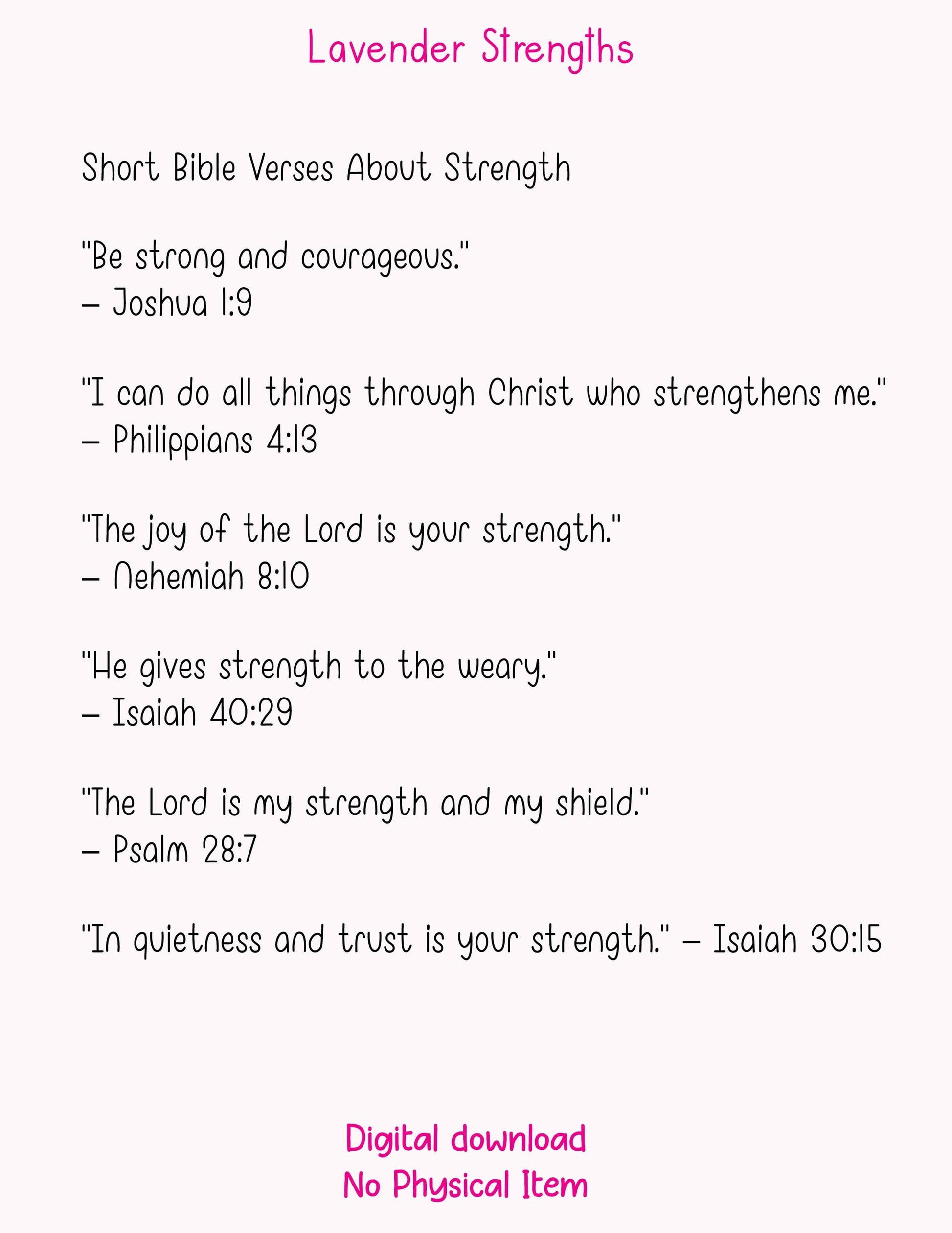 Lavender Scripture Jumbo Paperclip PNG: Christian Sublimation Clipart (Digital Download)