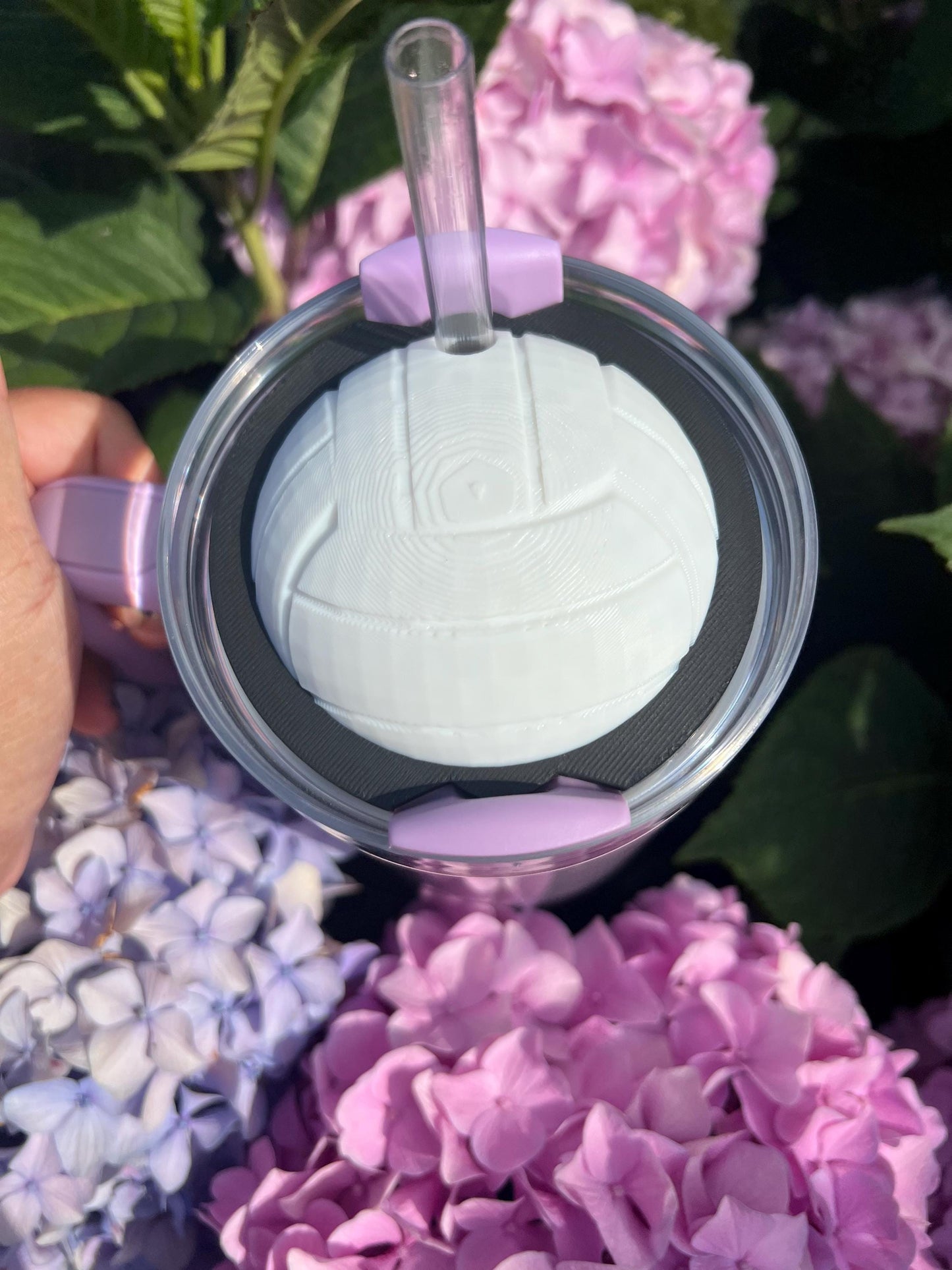 Volleyball Stanley Cup Topper: 3D Printable Tumbler Charm (STL File)