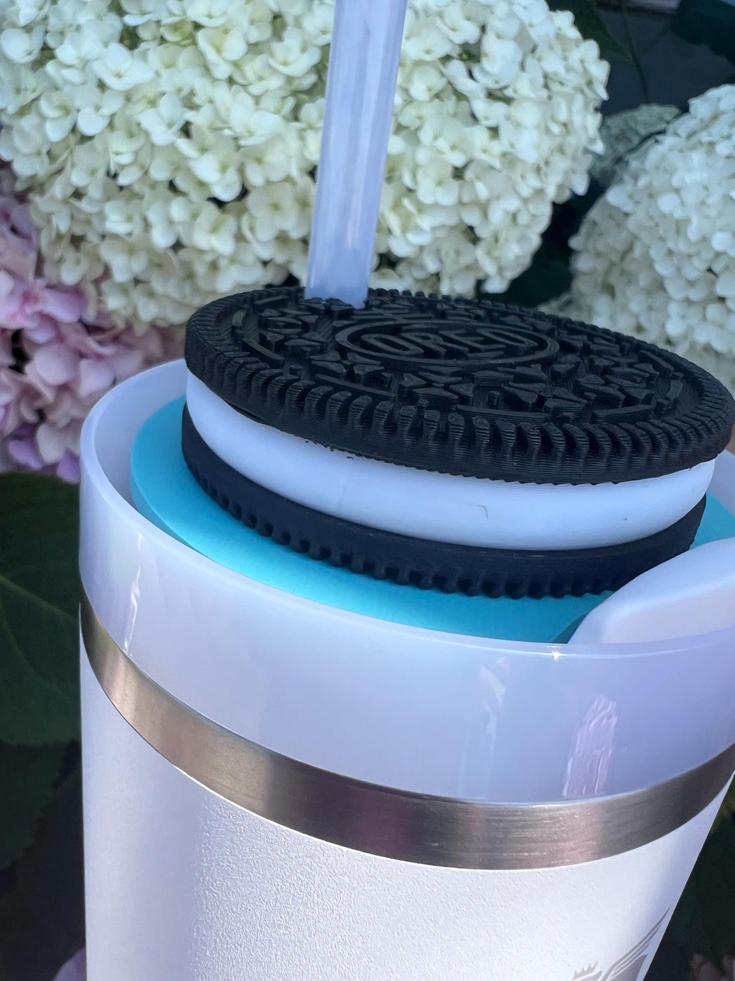 3D Printed Cookie Stanley Topper: Oreo-Inspired Tumbler Accessory