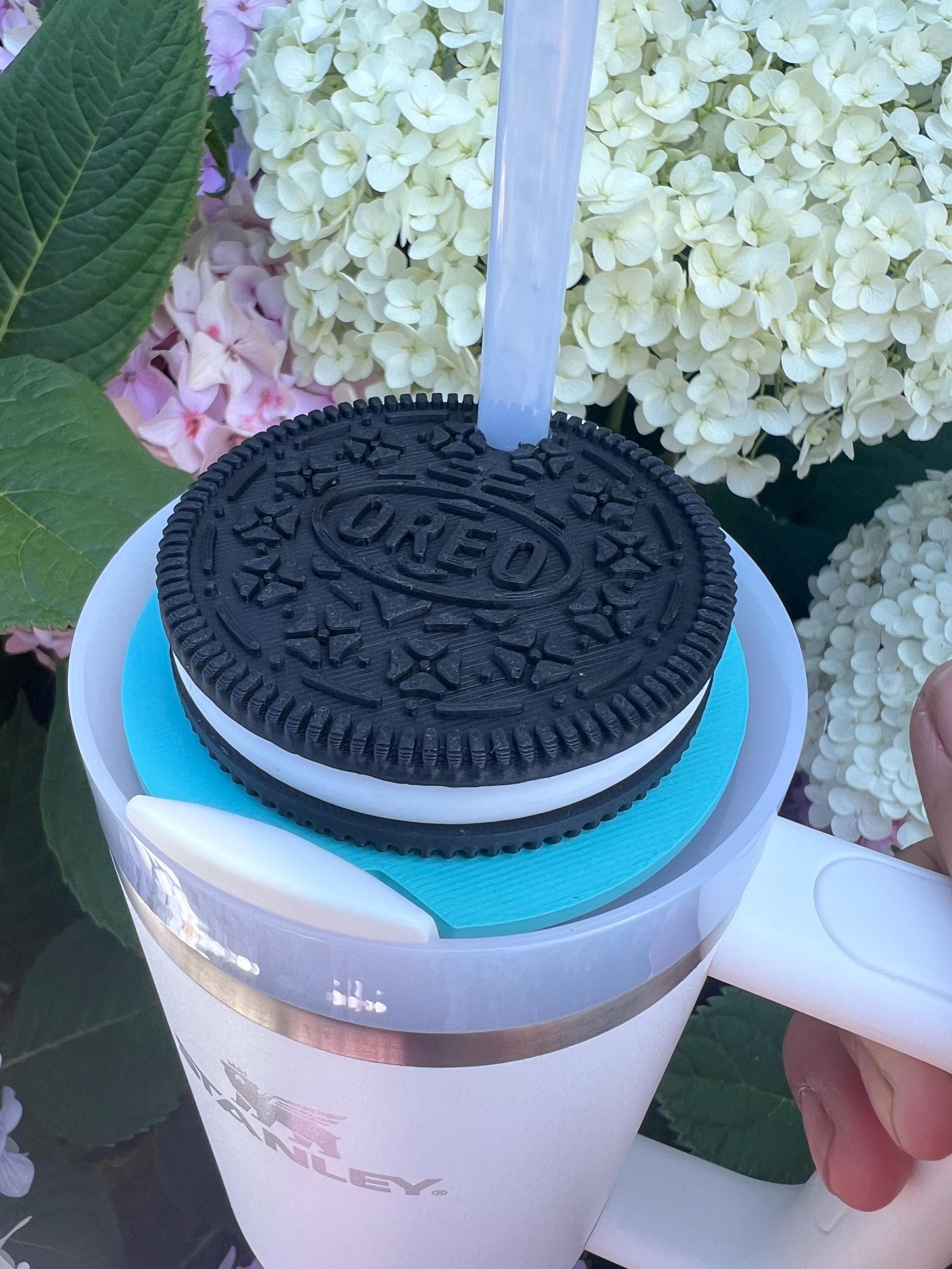 3D Printed Cookie Stanley Topper: Oreo-Inspired Tumbler Accessory