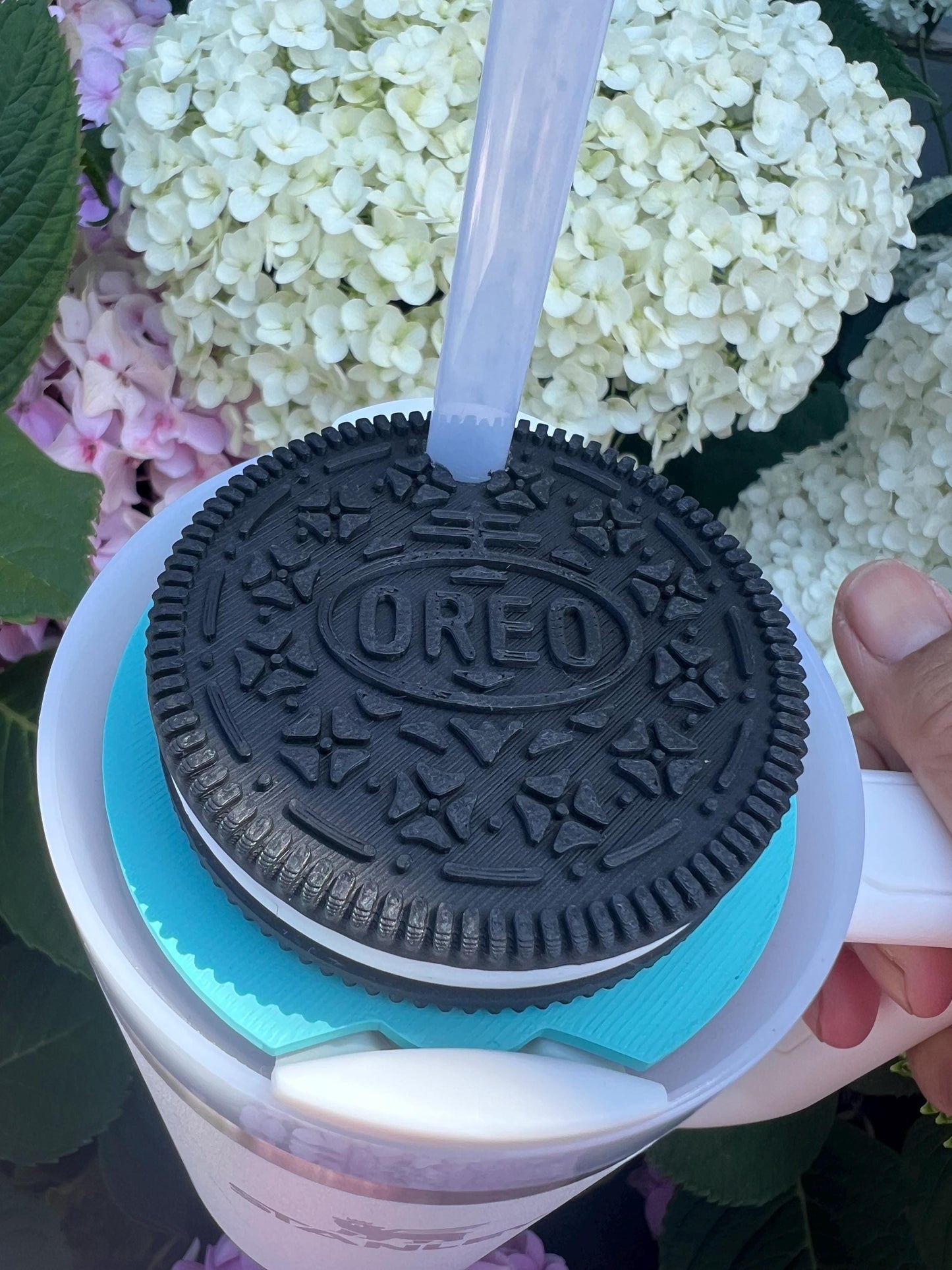3D Printed Cookie Stanley Topper: Oreo-Inspired Tumbler Accessory