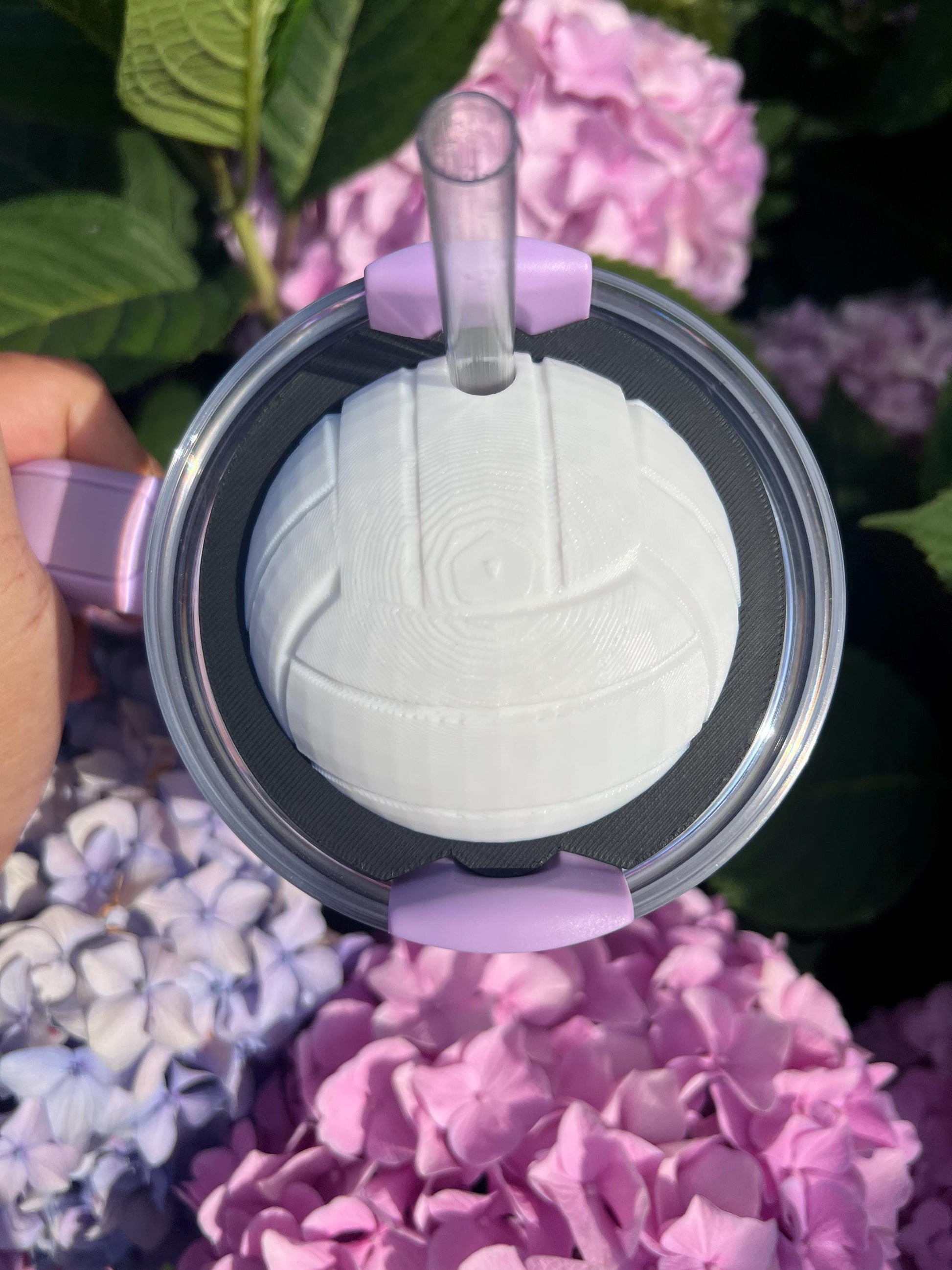 Volleyball Stanley Cup Topper: 3D Printable Tumbler Charm (STL File)