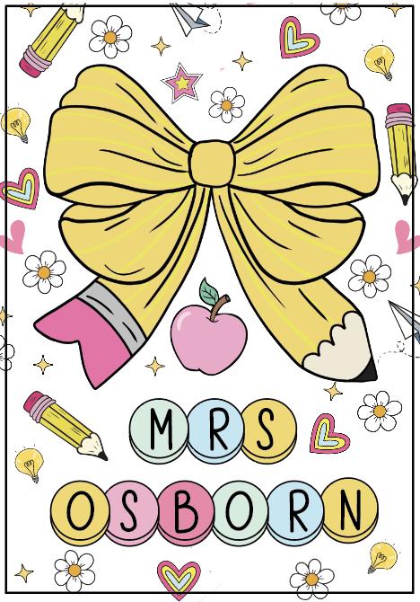 Personalized Teacher ID Badge Holder – Coquette Bow Lanyard With Name Tag | Teacher Gift