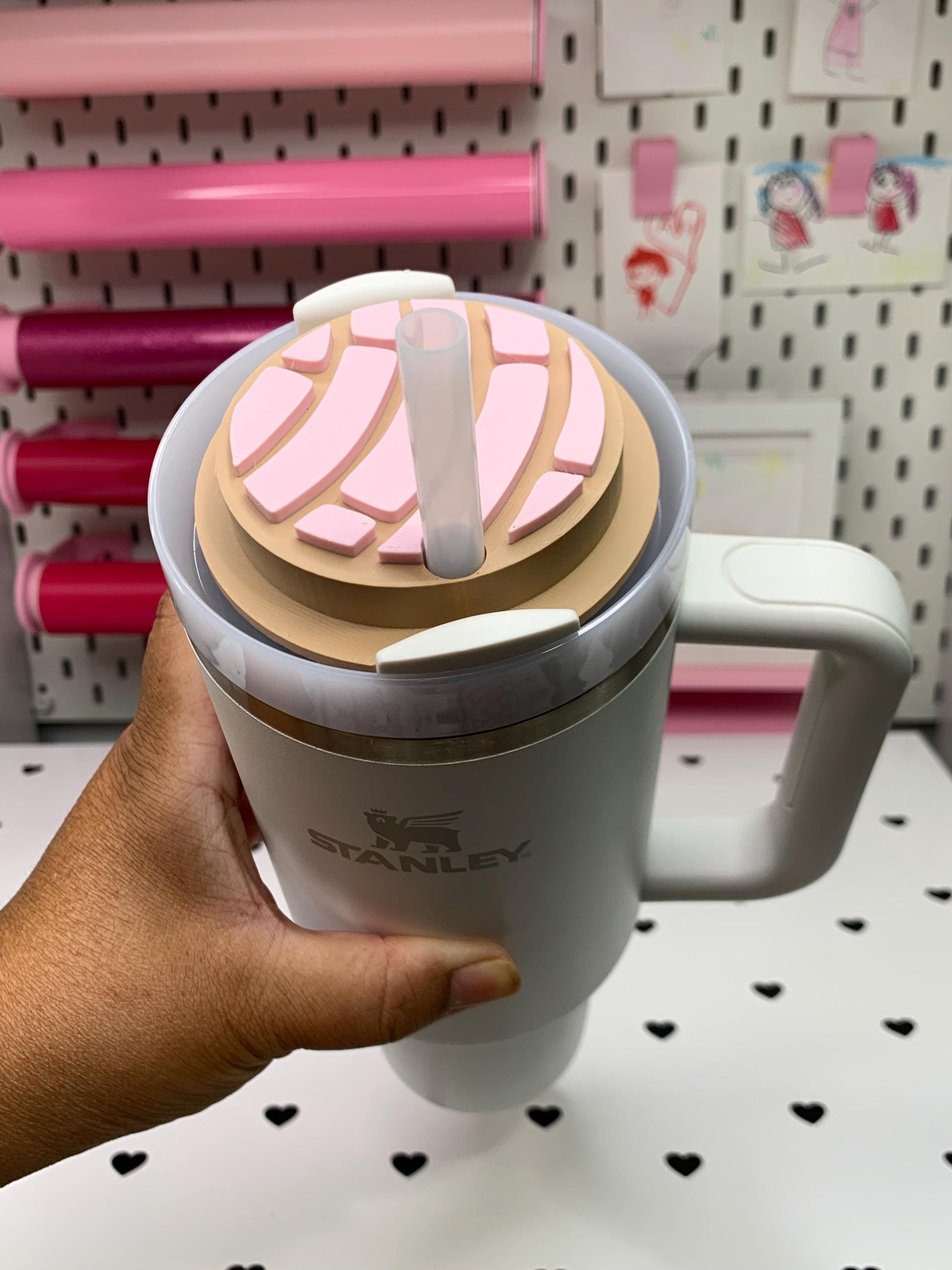 Concha Stanley Topper: Mexican Pan Dulce 3D Print File (Digital Download)