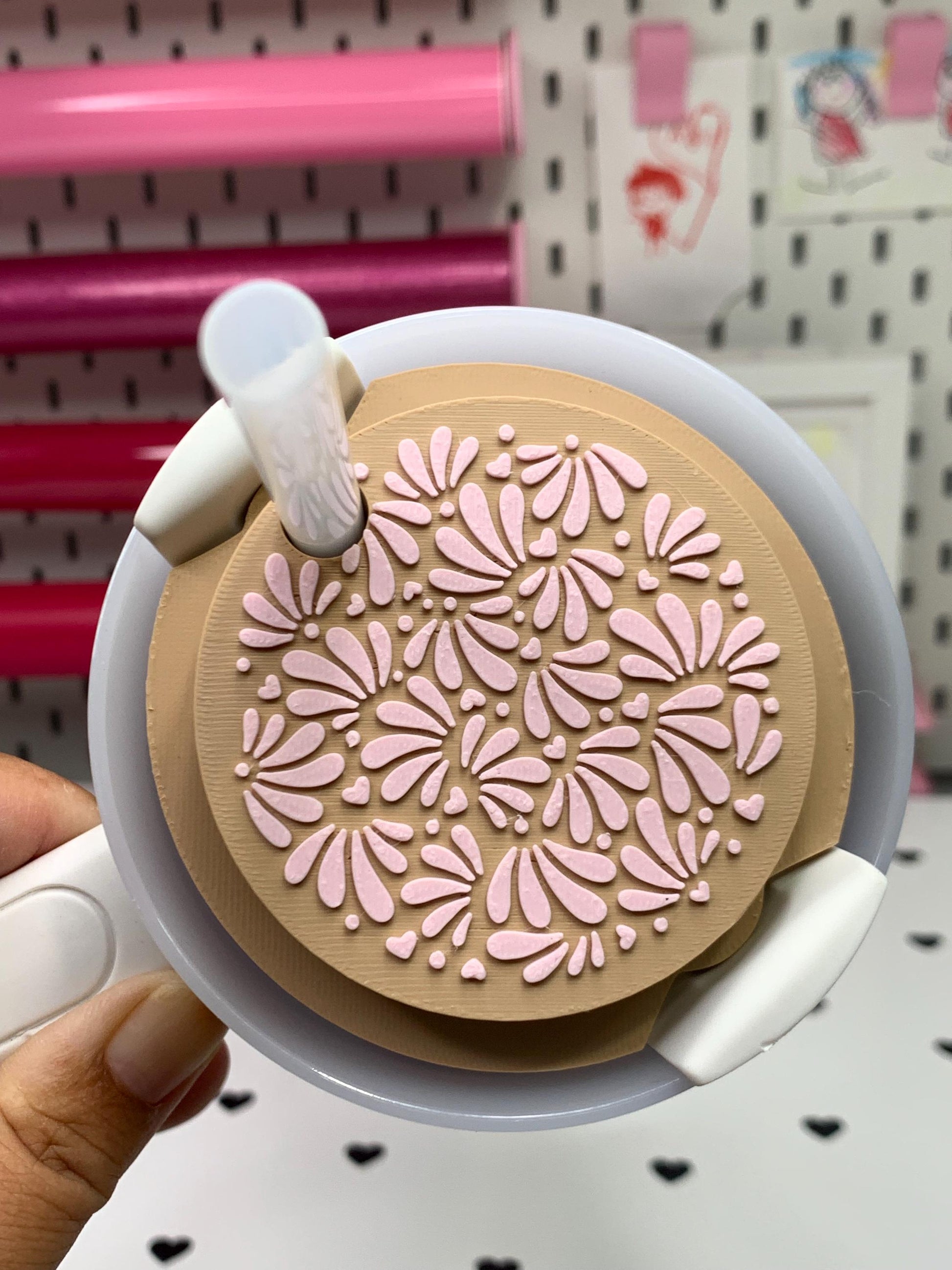 Mexican Talavera Stanley Topper: 3D Print File (Digital Download)
