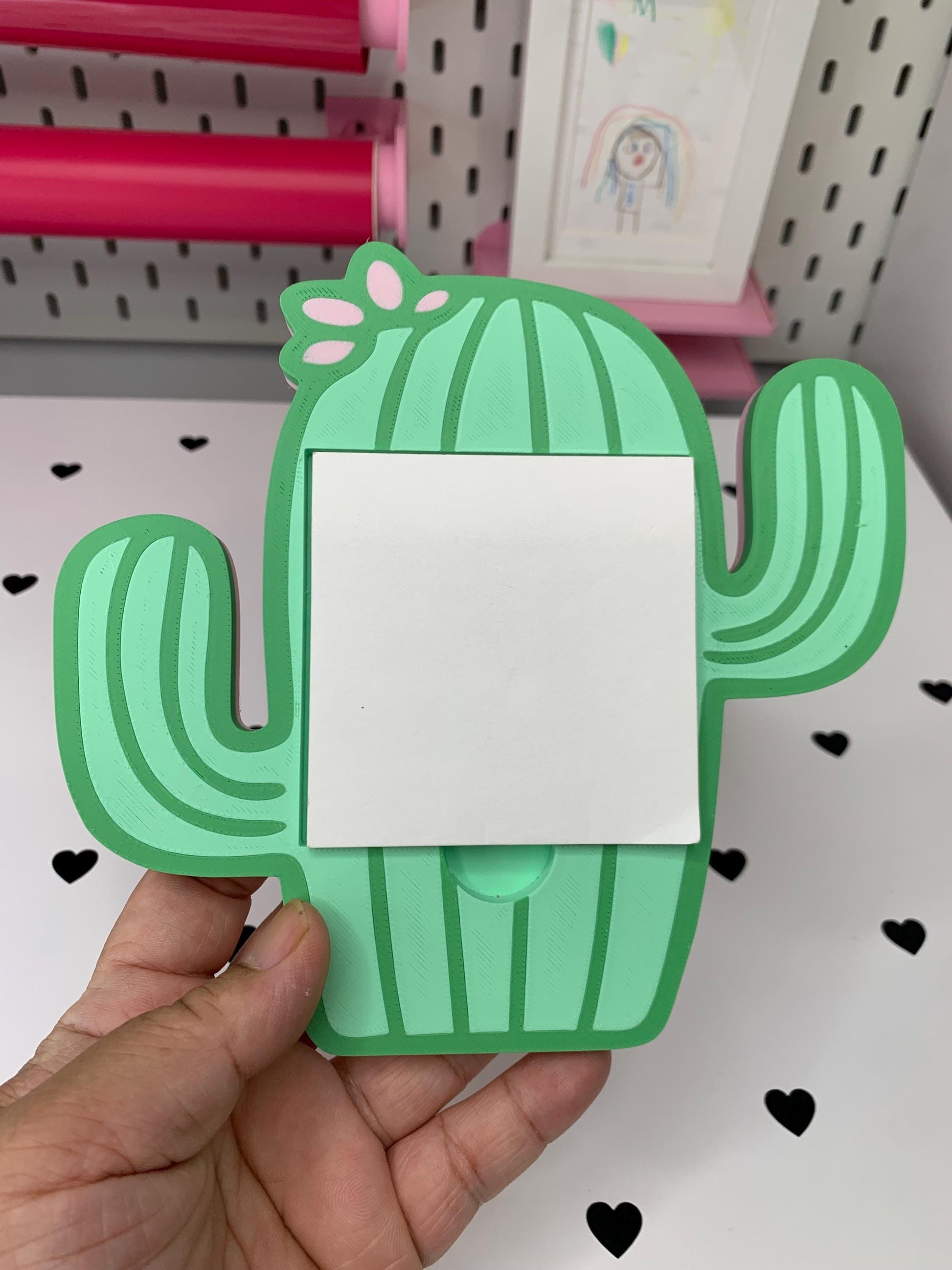 Cactus Desk Organizer Set: 3D Print Files (Digital Download)