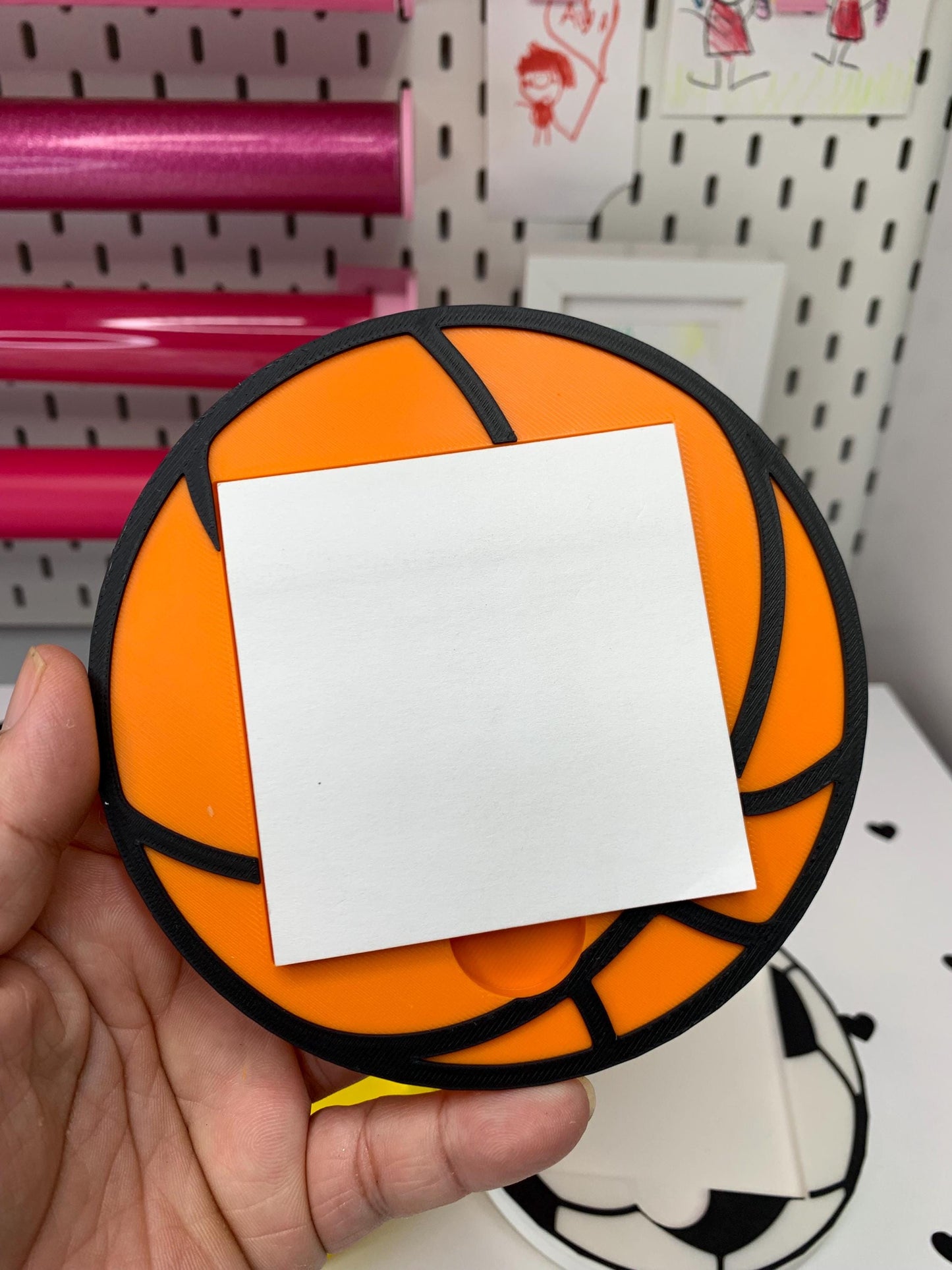 Sports Ball Sticky Note Holder Bundle: 3D Print Files (Digital Download)