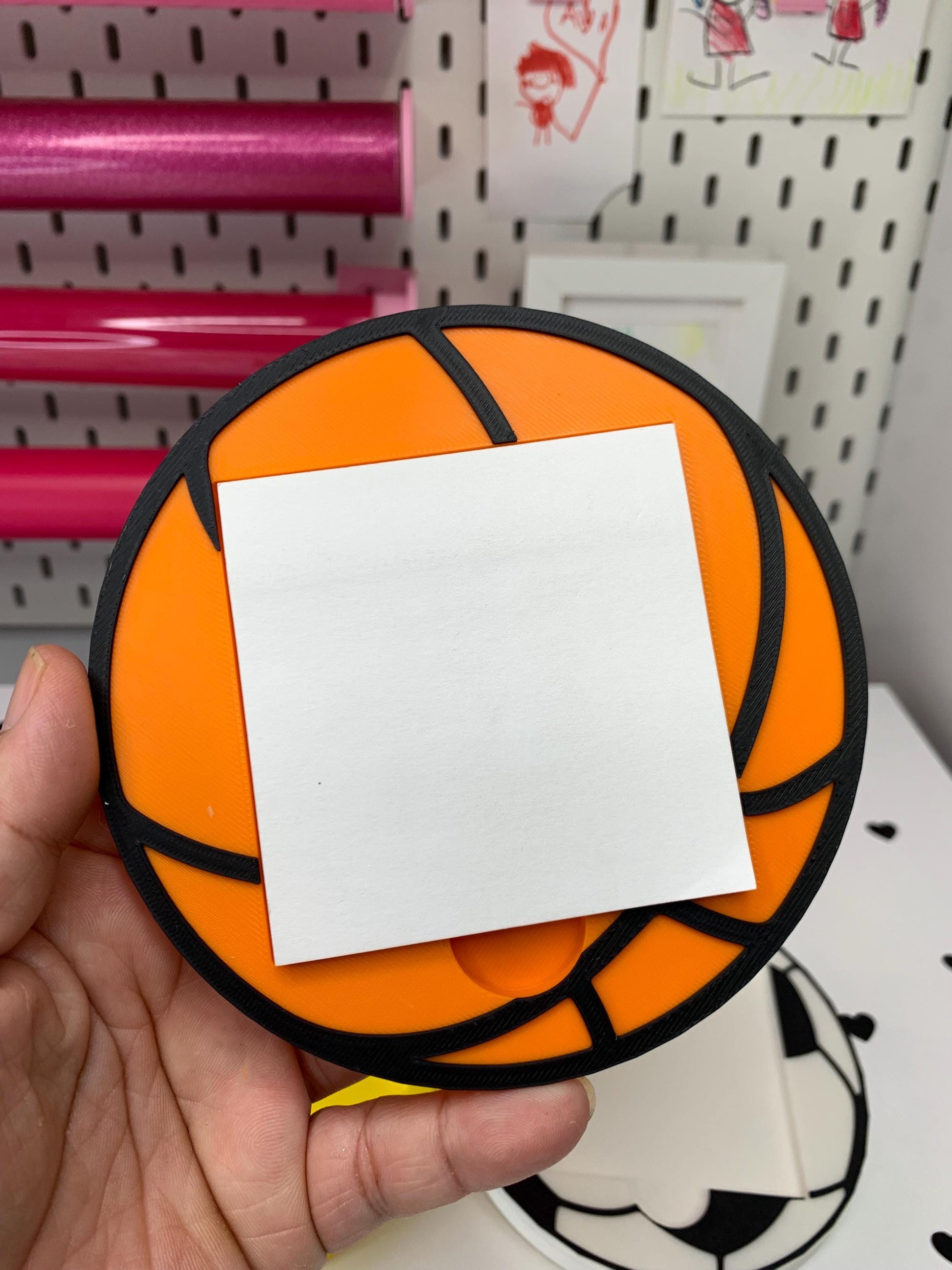Sports Ball Sticky Note Holder Bundle: 3D Print Files (Digital Download)