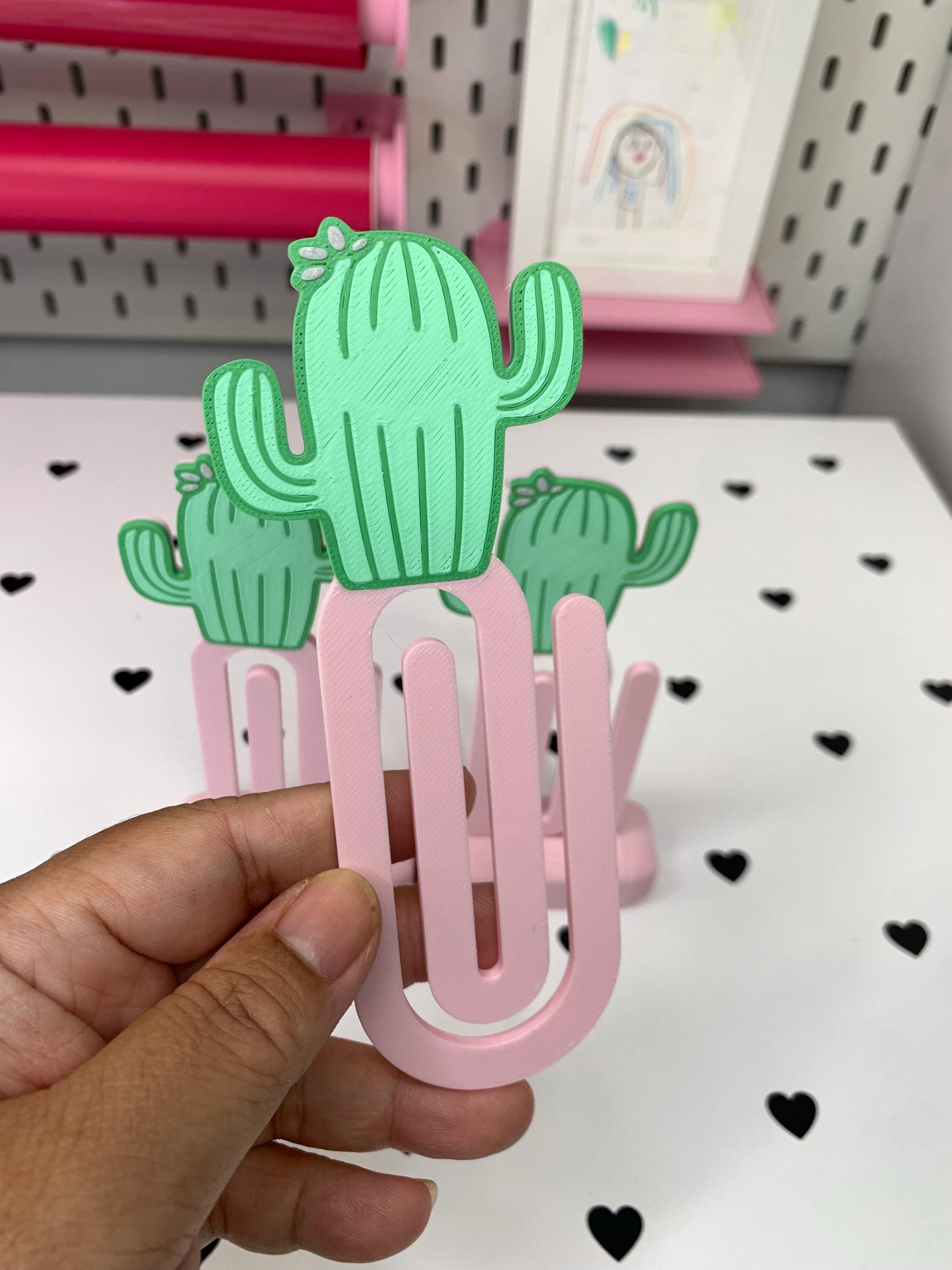 Cactus Desk Organizer Set: 3D Print Files (Digital Download)