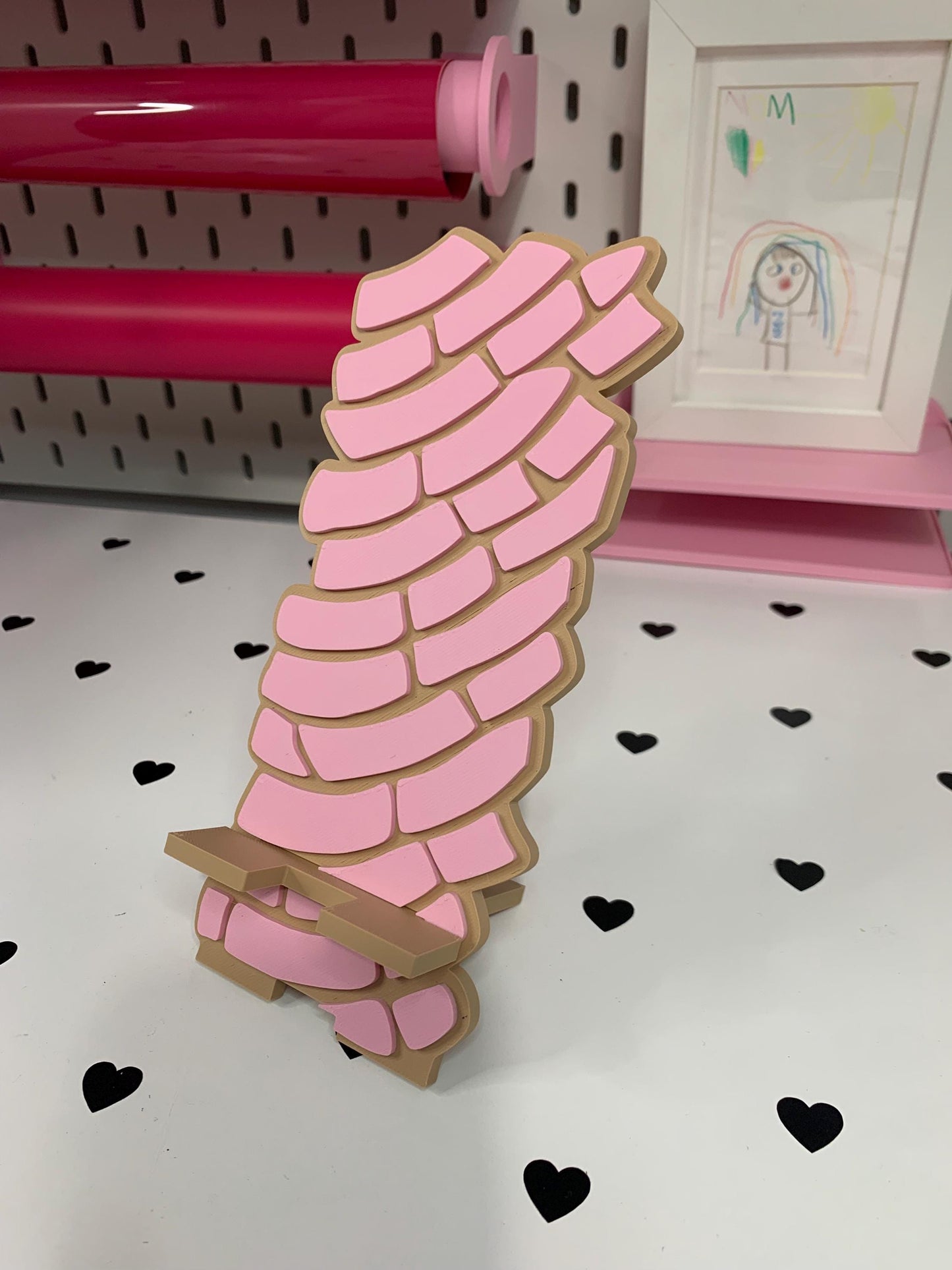 Concha Phone Stand: 3D Print File (STL & 3MF Digital Download)
