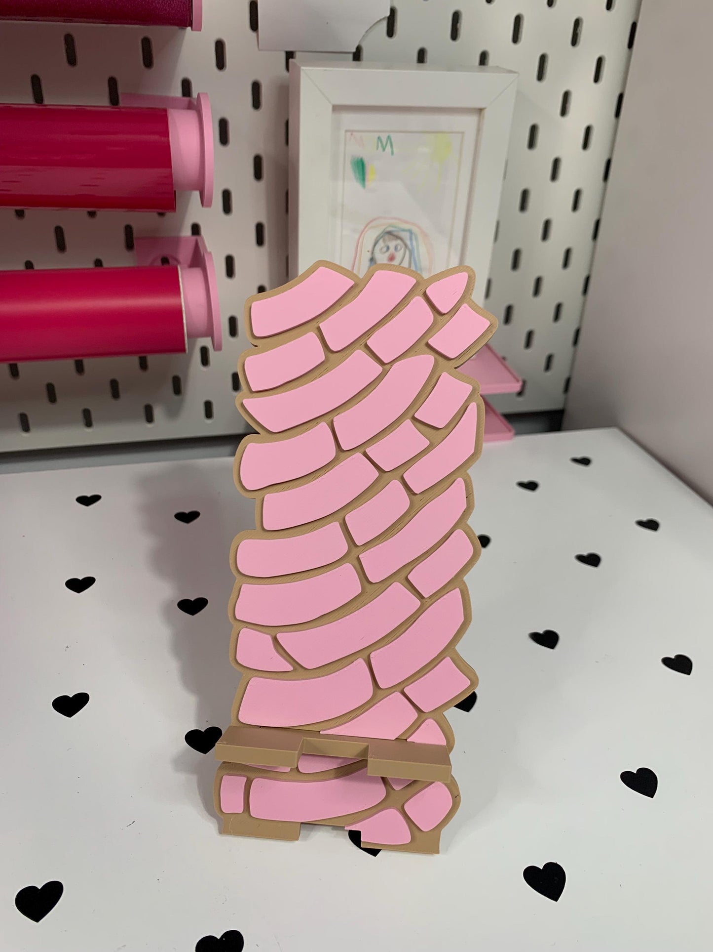 Concha Phone Stand: 3D Print File (STL & 3MF Digital Download)