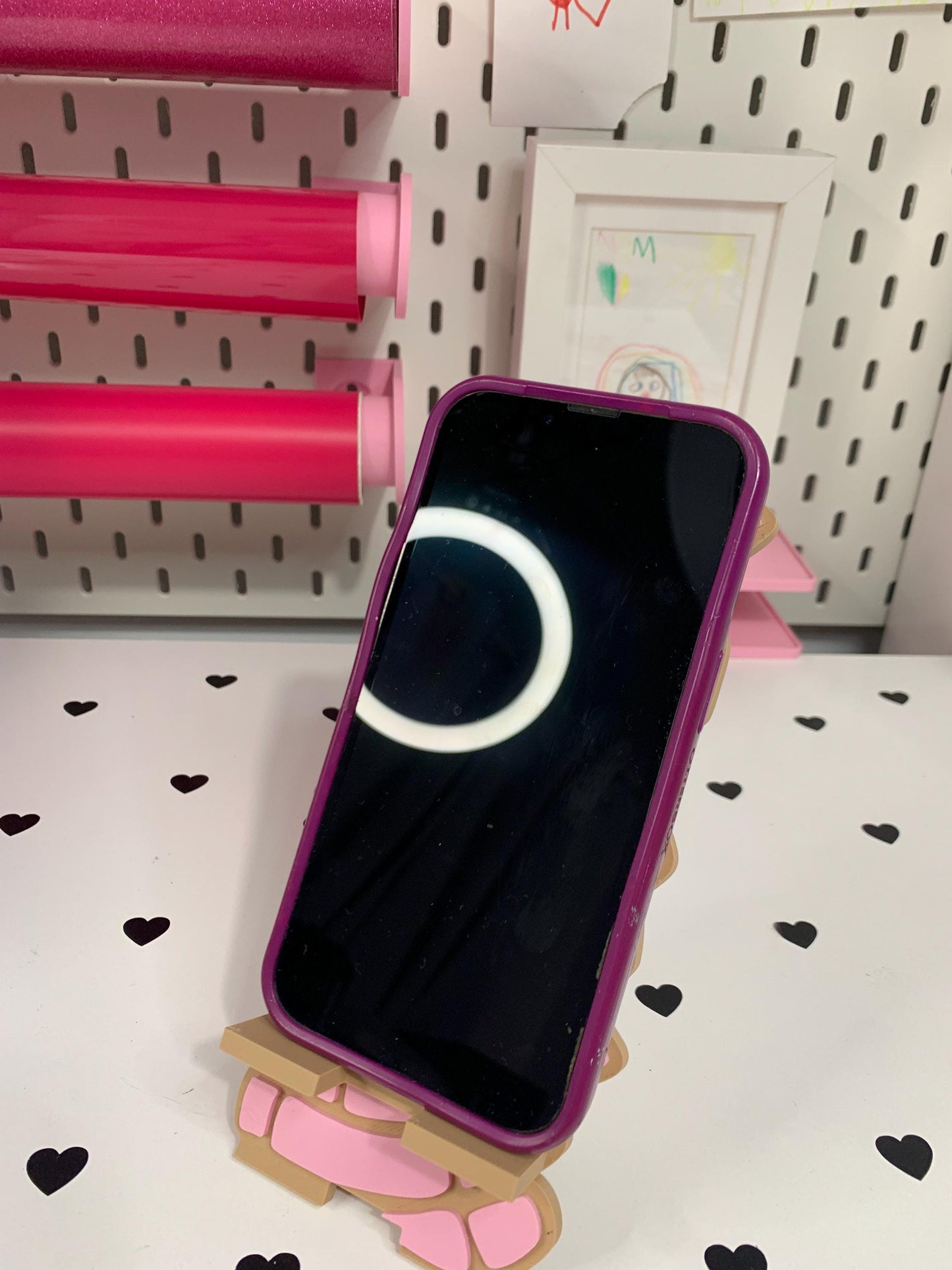 Concha Phone Stand: 3D Print File (STL & 3MF Digital Download)