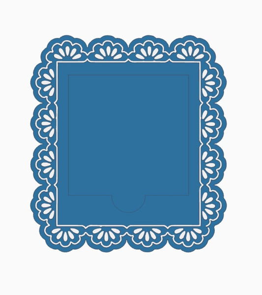 Digital STL File | Lace-Inspired Post-It Note Holder | 3D Digital File | STL & 3MF Download