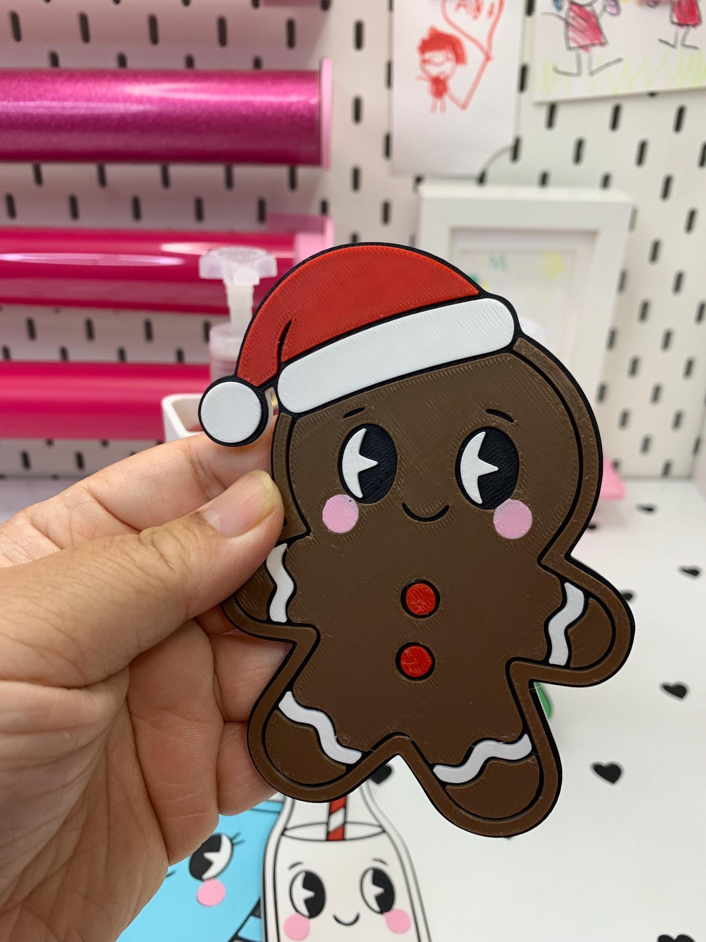 Interchangeable Holiday-Themed Soap Holder – 3D Print STL/3MF Files | Snowman, Gingerbread, Tree, Mug, Milk | Skinny & Chubby BBW Holders