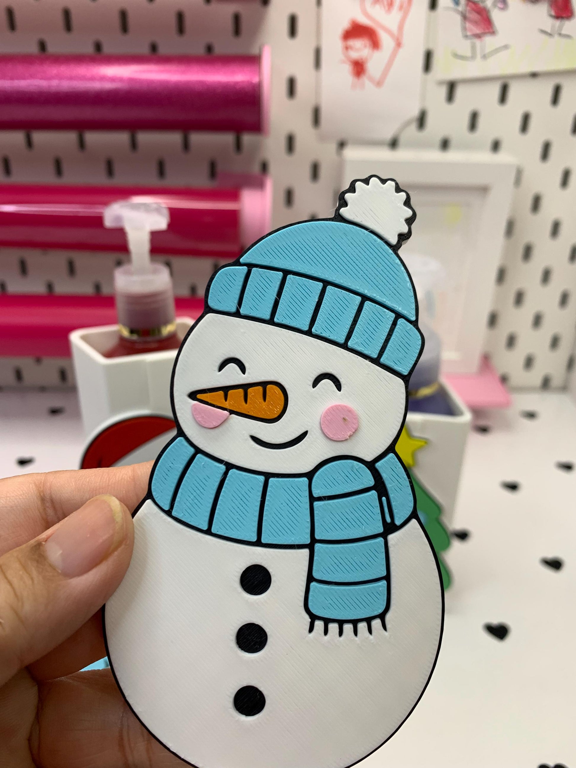 Interchangeable Holiday-Themed Soap Holder – 3D Print STL/3MF Files | Snowman, Gingerbread, Tree, Mug, Milk | Skinny & Chubby BBW Holders