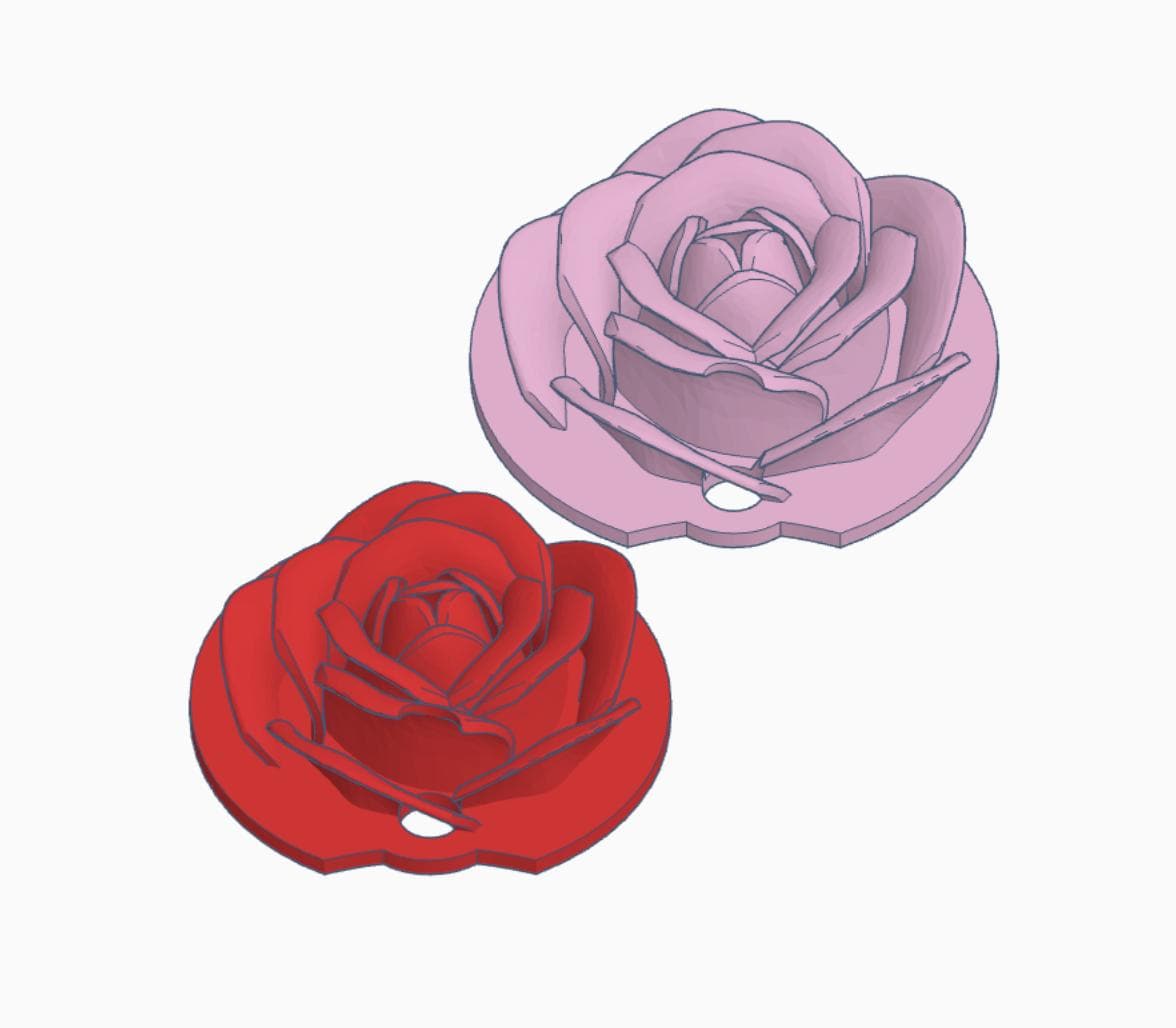 Rose Stanley Cup Topper STL & 3MF Files – 20oz, 30oz and 40oz | Digital Download