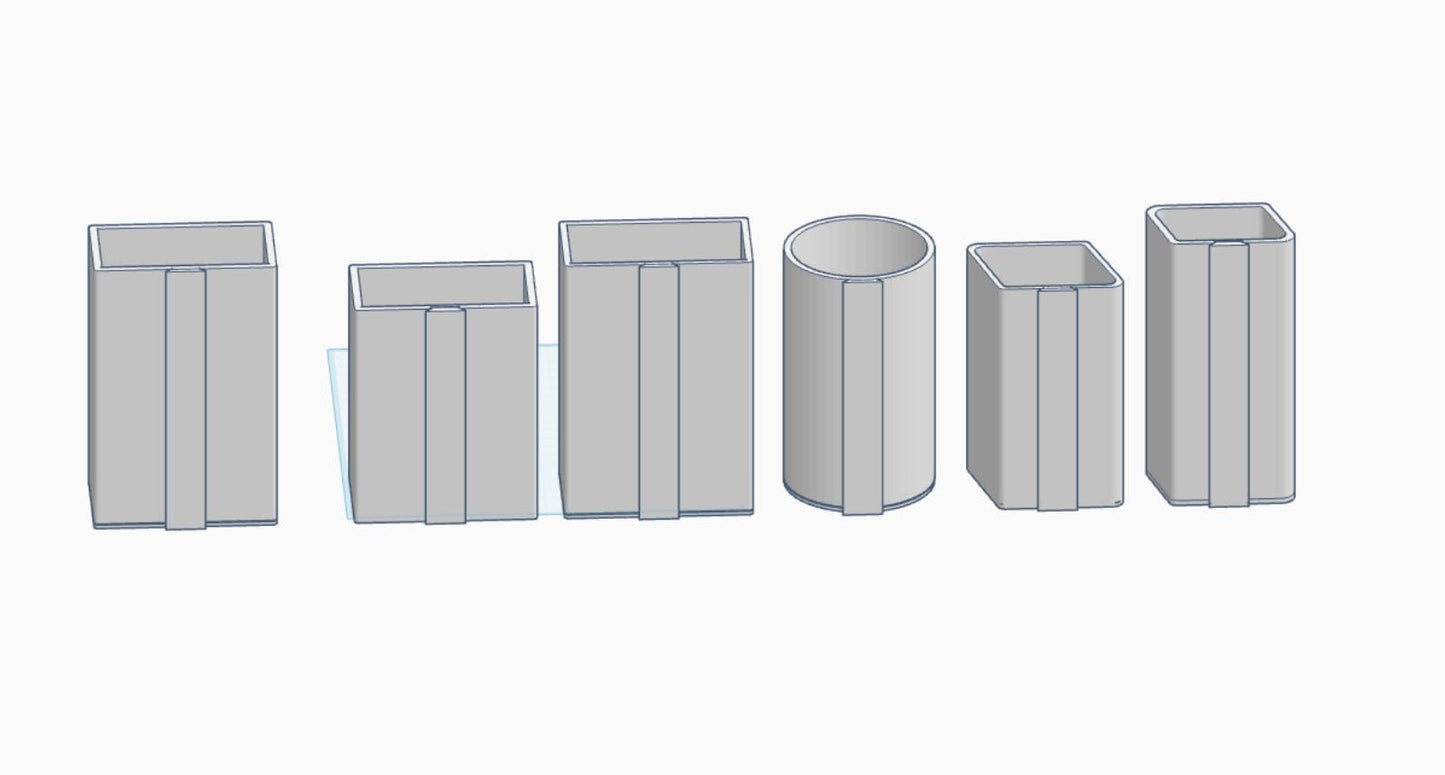 Interchangeable Soap Holder Base for Bath & Body Works Chunky and Skinny Bottles | STL and 3MF Digital Files