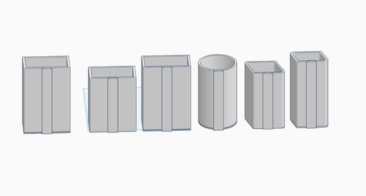 Interchangeable Soap Holder Base for Bath & Body Works Chunky and Skinny Bottles | STL and 3MF Digital Files