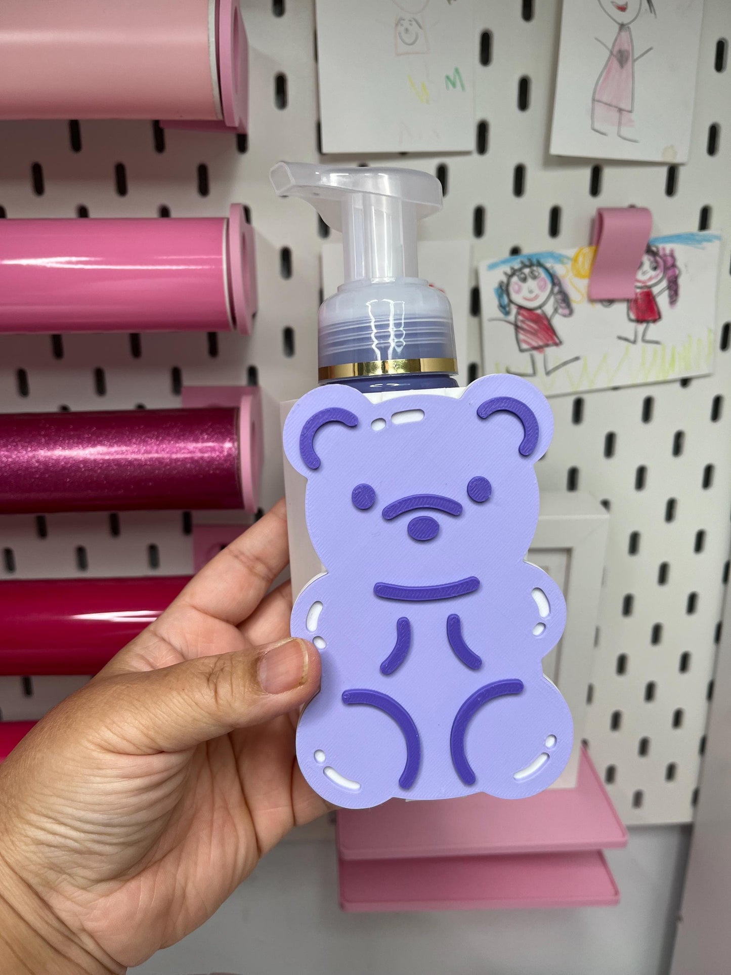 Interchangeable Soap Holder Base for Bath & Body Works Chunky and Skinny Bottles | STL and 3MF Digital Files