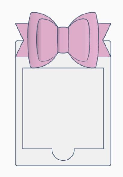 Bow Desk Accessories Bundle – STL & 3MF Files | 3D Print Desk Decor | Digital Download