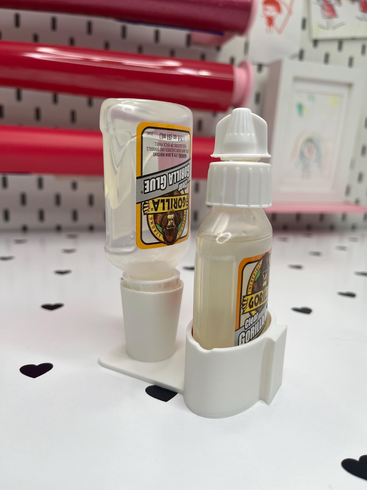 Interchangeable Gorilla Glue Storage Stand – 3MF Digital Files | Fits 10g, 15g and 1.75oz Bottles | Digital Download
