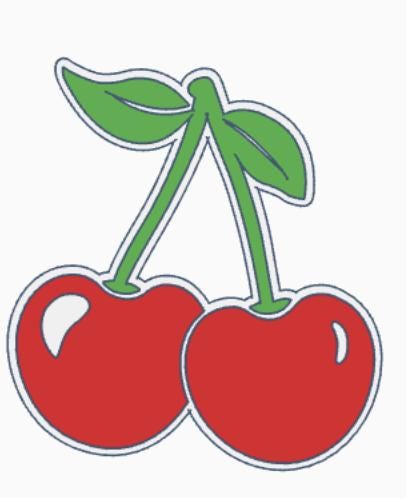 Cherries-Inspired Interchangeable Glue Storage Covers – 3MF Digital File | Digital Download | Set of 4 Bows