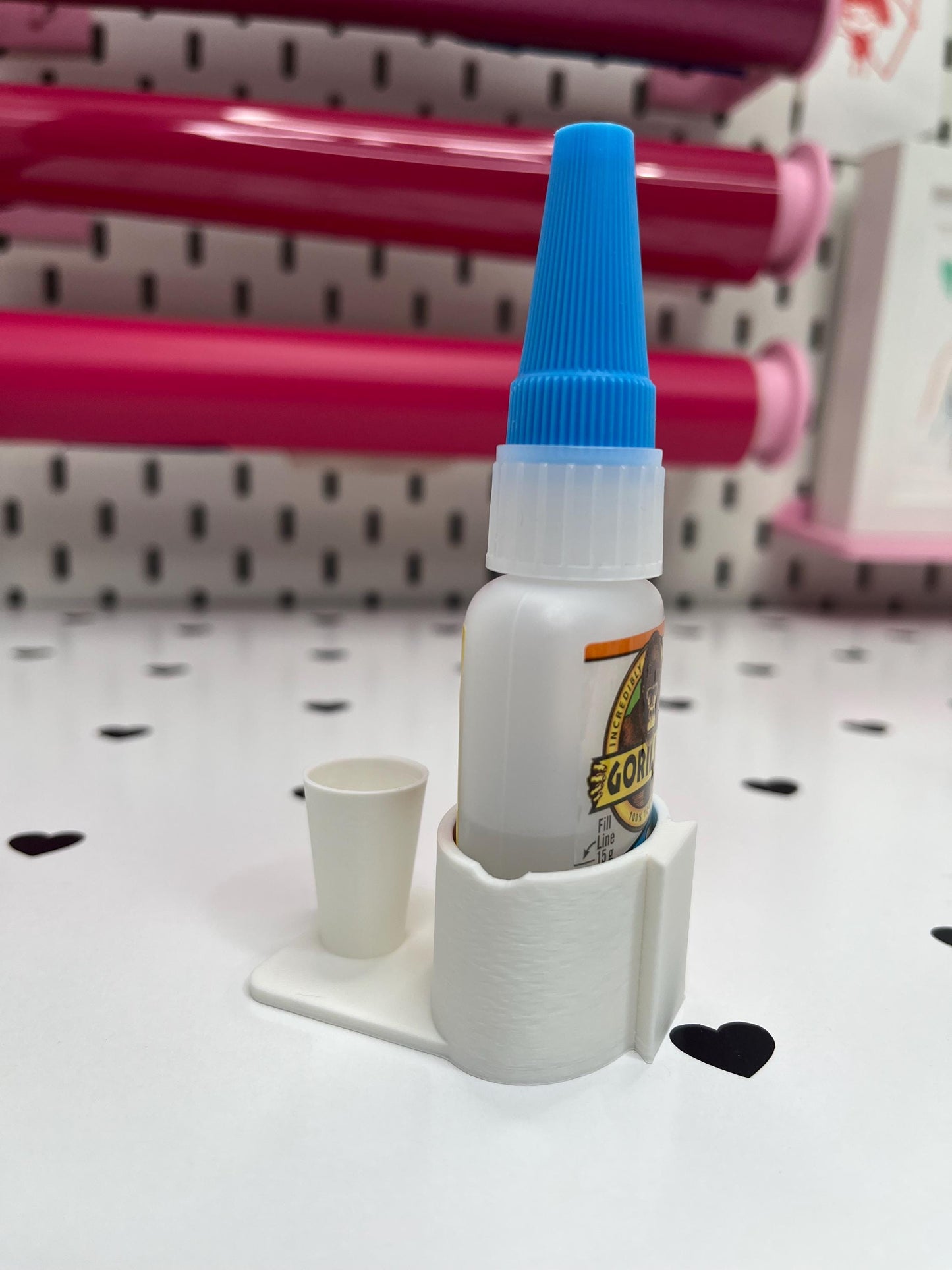 Interchangeable Gorilla Glue Storage Stand – 3MF Digital Files | Fits 10g, 15g and 1.75oz Bottles | Digital Download