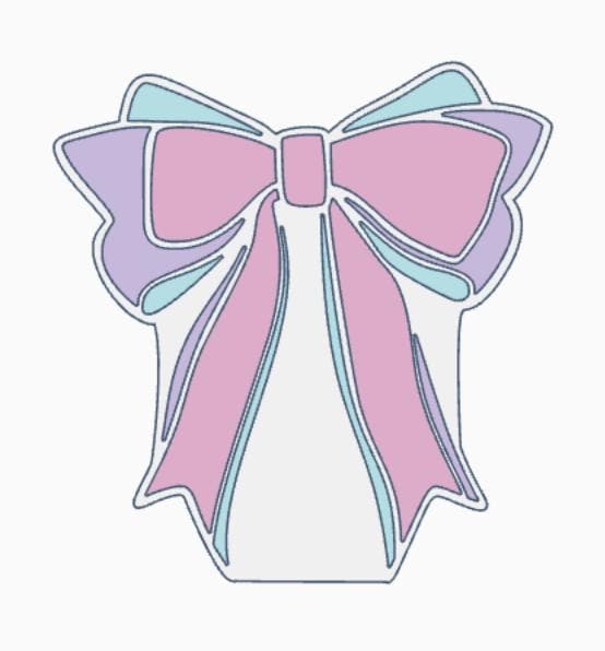 Bows-Inspired Interchangeable Glue Storage Covers – 3MF Digital File | Digital Download | Set of 4 Bows
