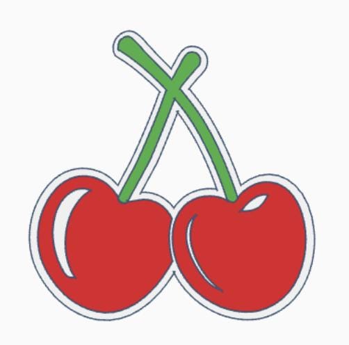 Cherries-Inspired Interchangeable Glue Storage Covers – 3MF Digital File | Digital Download | Set of 4 Bows