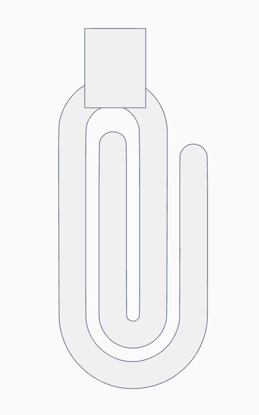 Interchangeable Jumbo Paperclip – 3MF Digital Files | Digital Download