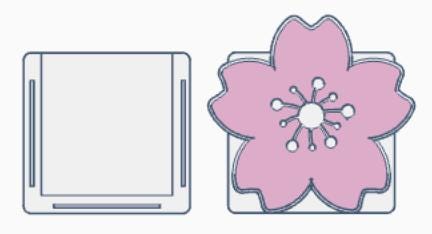 Cherry Blossom Desk Decor Bundle – 3MF Files | Digital Download | Note Holder | Paperclips | Pen Holder | Tray | Phone Stand | Straw Topper